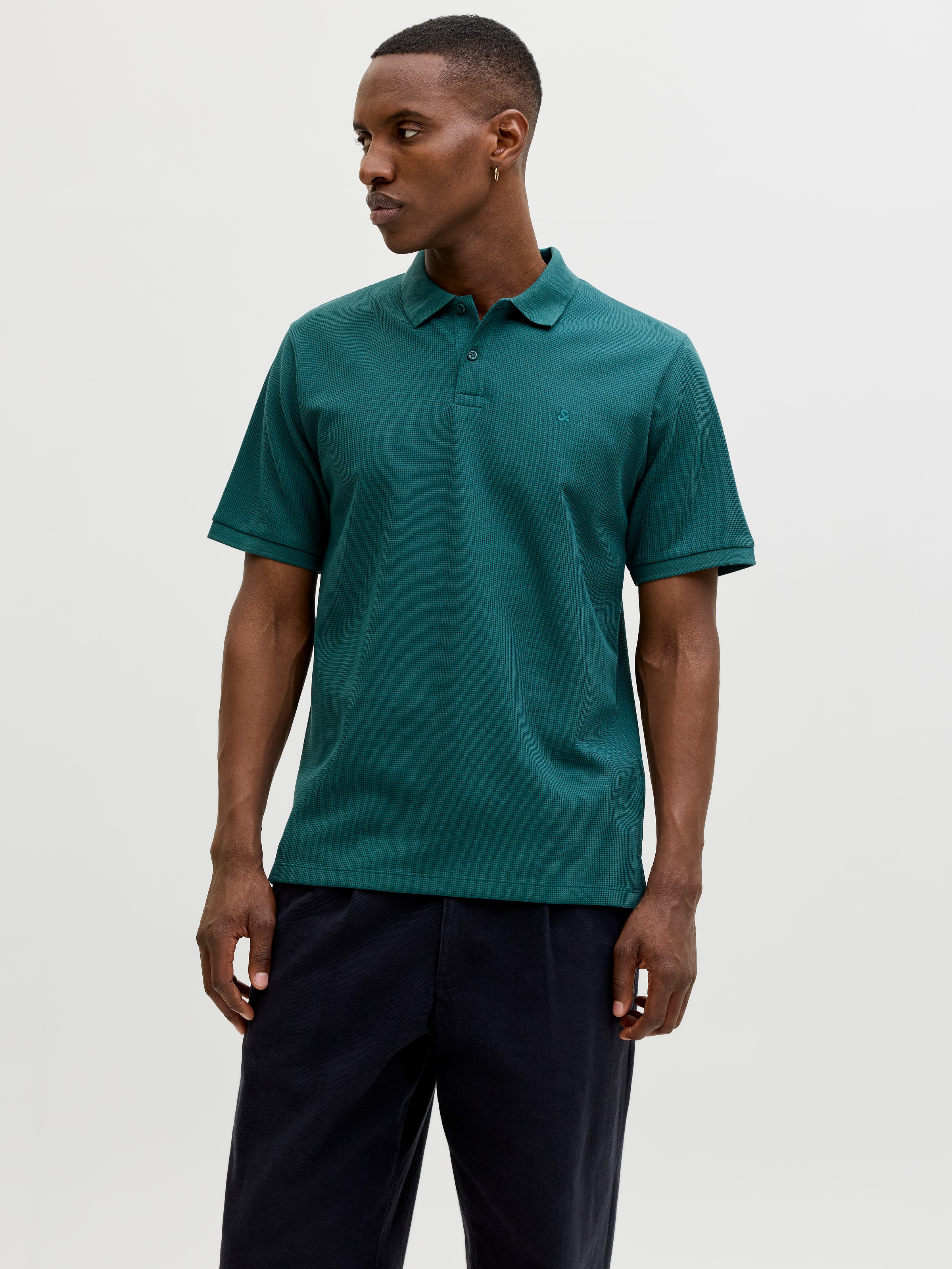Jack & Jones Poloshirt "JJEAUSTIN POLO SS NOOS" Materialmix, regular fit günstig online kaufen