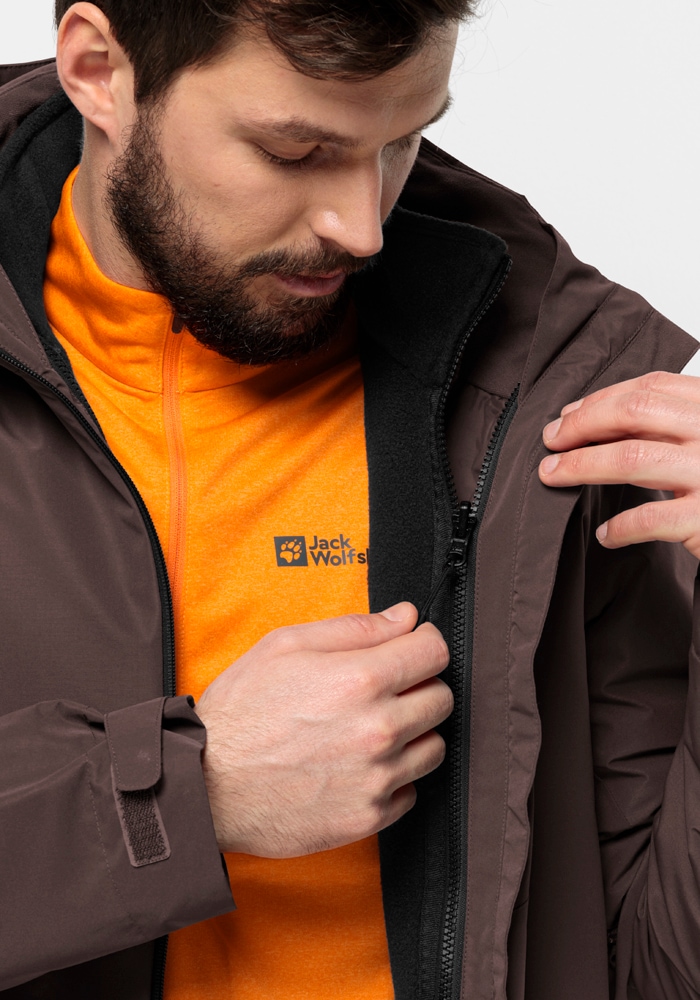 Jack Wolfskin Funktionsjacke »FERNBLICK 2L JKT M«, mit Kapuze
