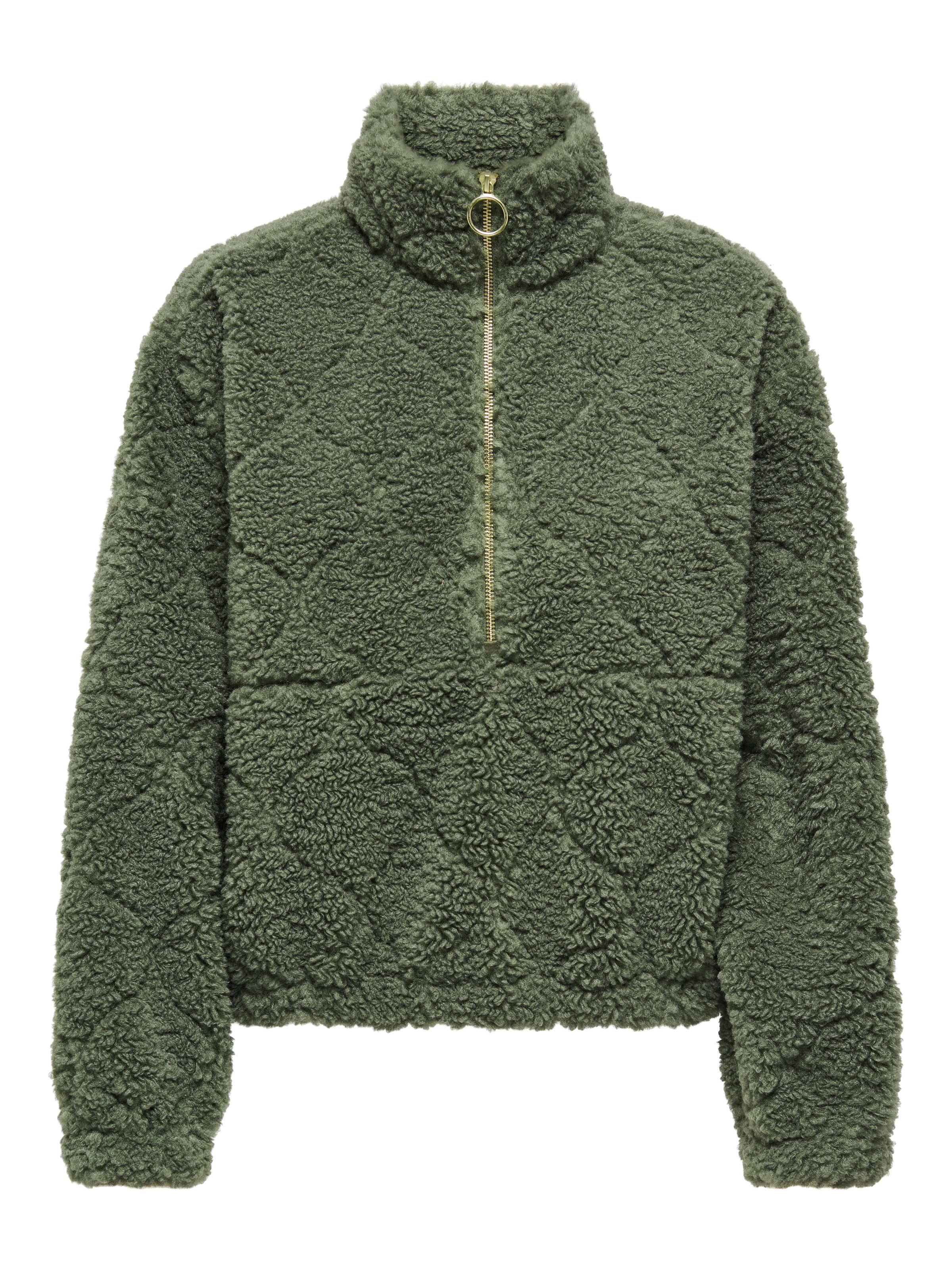 ONLY Sweatjacke "ONLXENA L/S TEDDY BOX SWT" günstig online kaufen