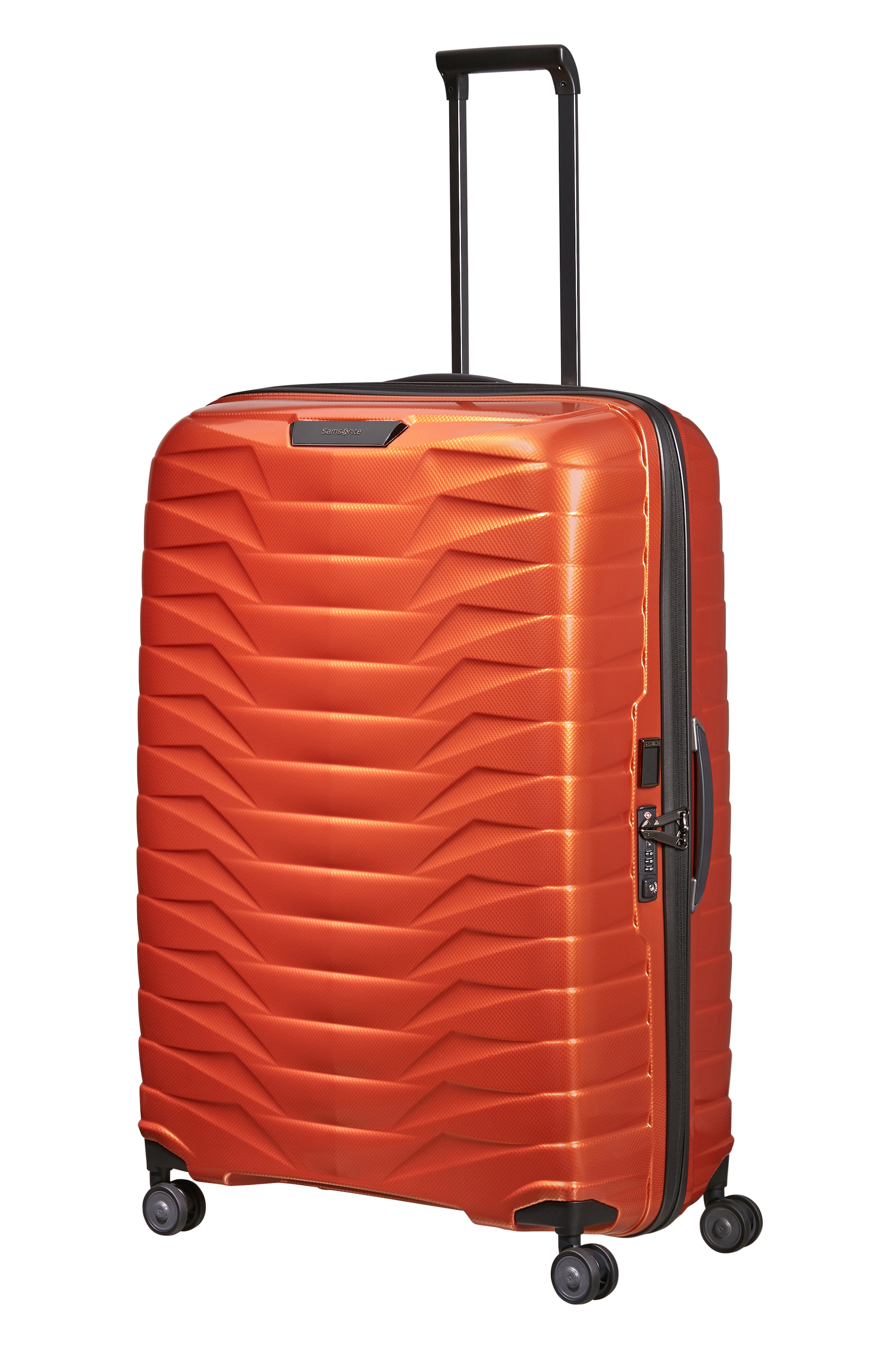 Samsonite Hartschalen-Trolley "PROXIS 86" 147 l 4 Rollen mit viel Stauraum, mit USB Anschluss, mit mehreren Tragegriffen