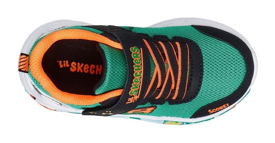 Skechers Lauflernschuh »PLAY SCENE«, Sneaker, Babyschuh mit Klettverschluss, Größenschablone zum Download