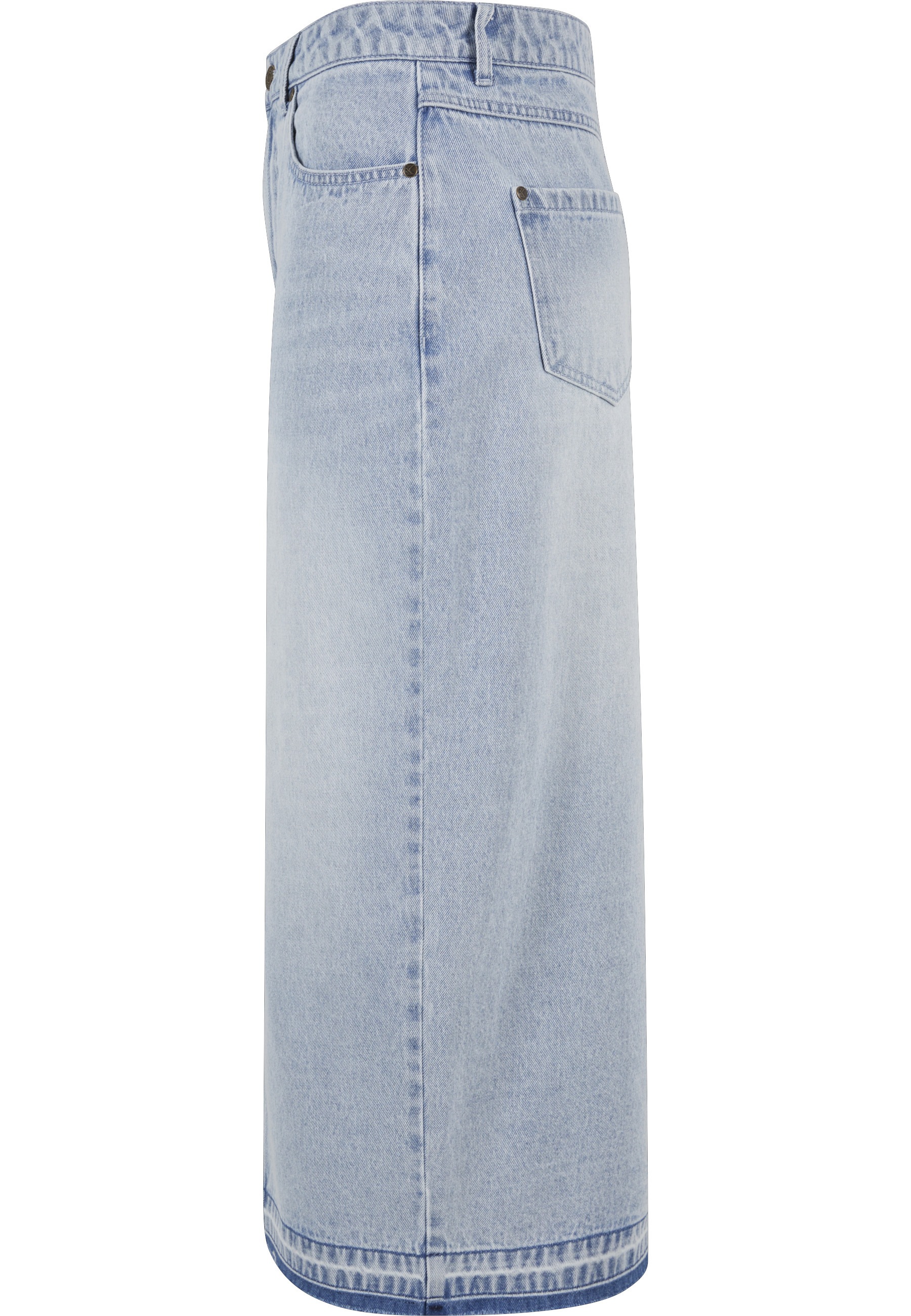 Karl Kani Maxirock »Karl Kani Damen KW242-033-1 Karl Kani OG Long Denim Skirt« 1 Stk.