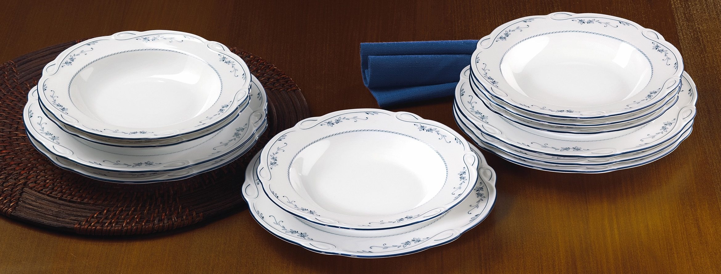 Seltmann Weiden  Tafelservice Desiree Aalborg, (Set, 12 tlg.), Spülmaschinengeeignet