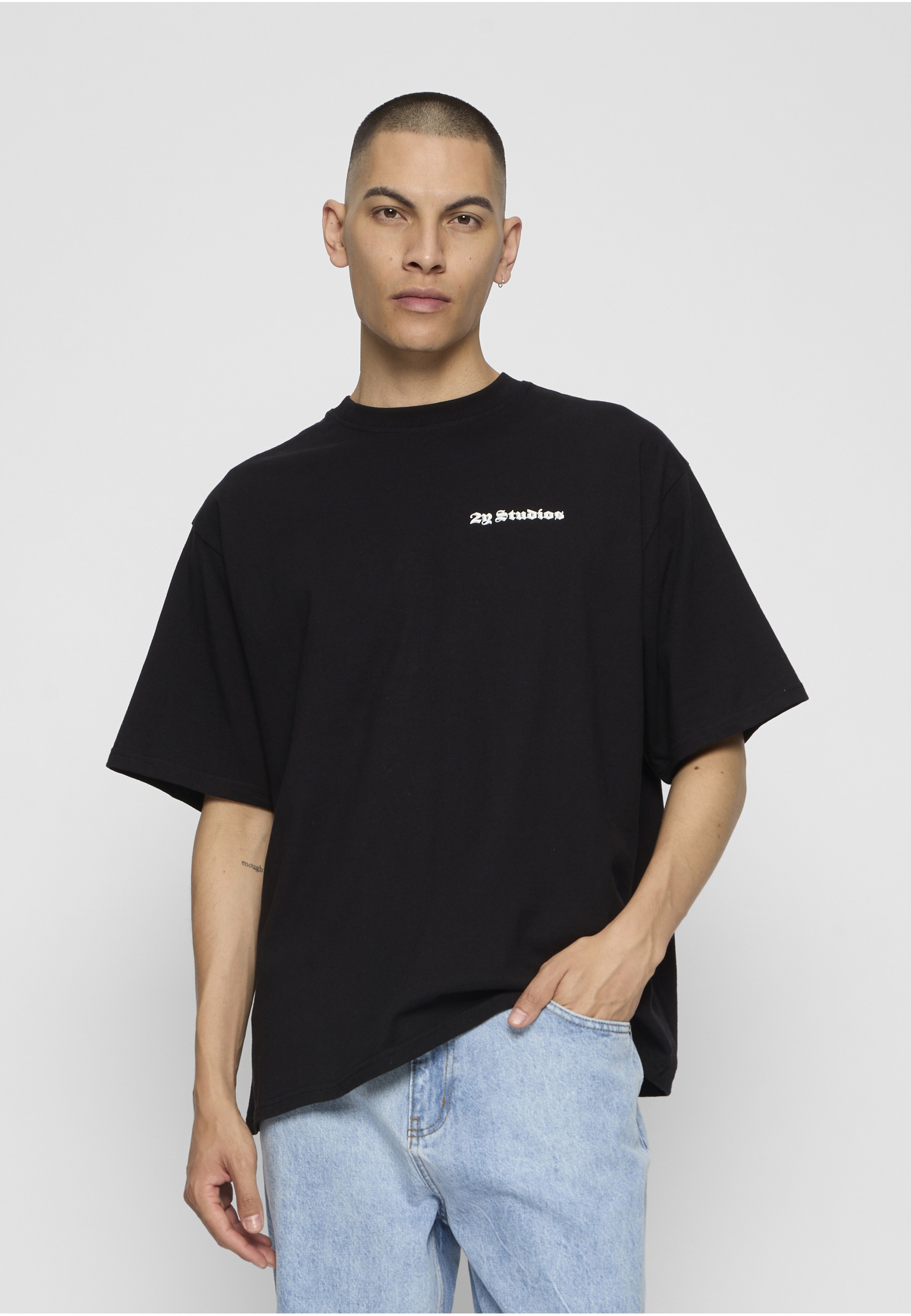 Thumbnail - 2Y Studios T-Shirt "2Y Studios Herren Smiley Oversize Tee" 1 Stk.