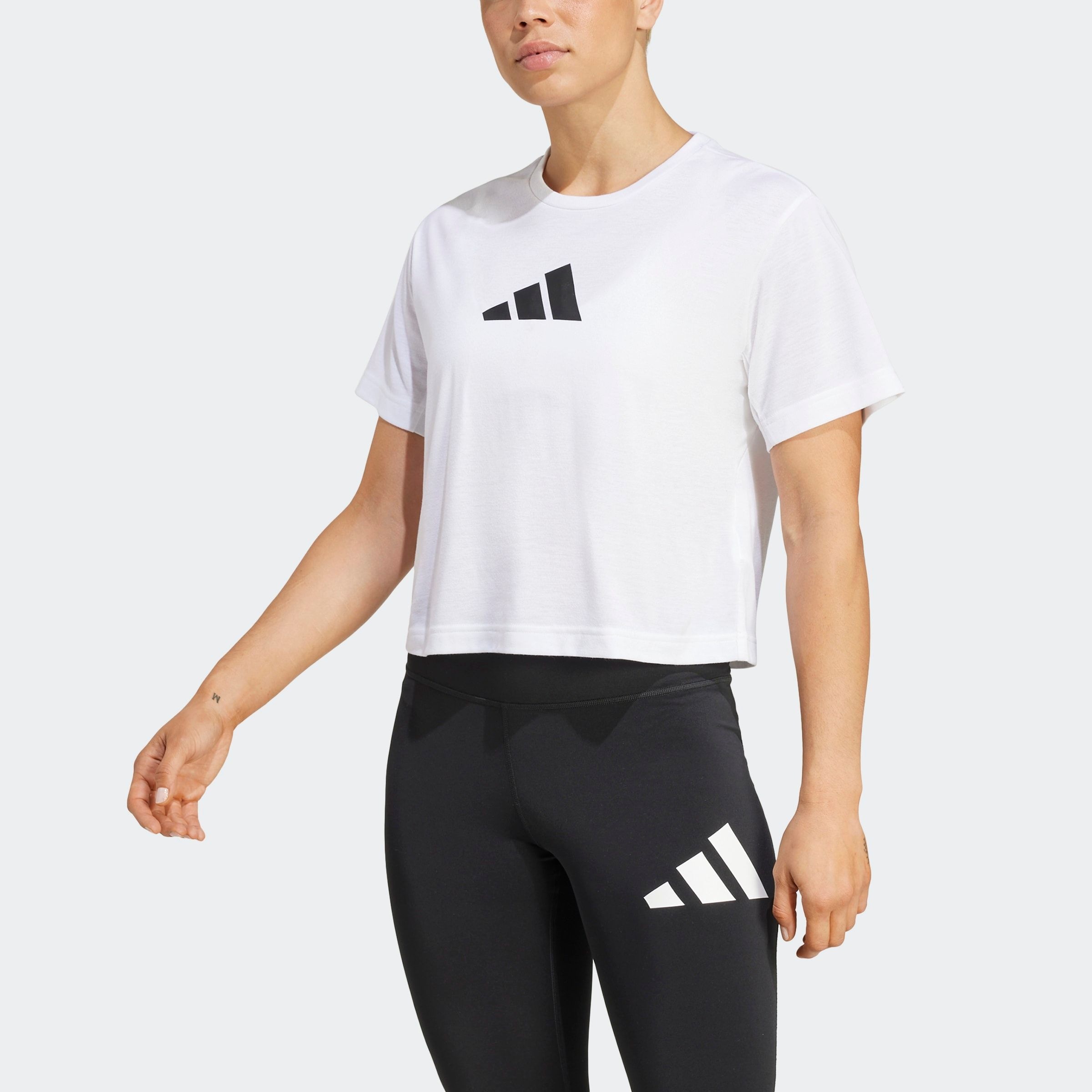 adidas Performance T-Shirt "TRAIN ESSENTIALS BIG LOGO PERFORMANCE TRAINING" günstig online kaufen