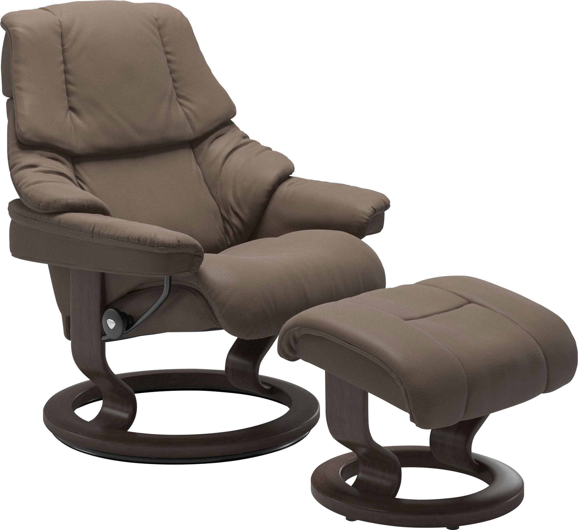 Stressless® Relaxsessel »Reno«, mit Classic Base, Größe S, M & L, Gestell Wenge