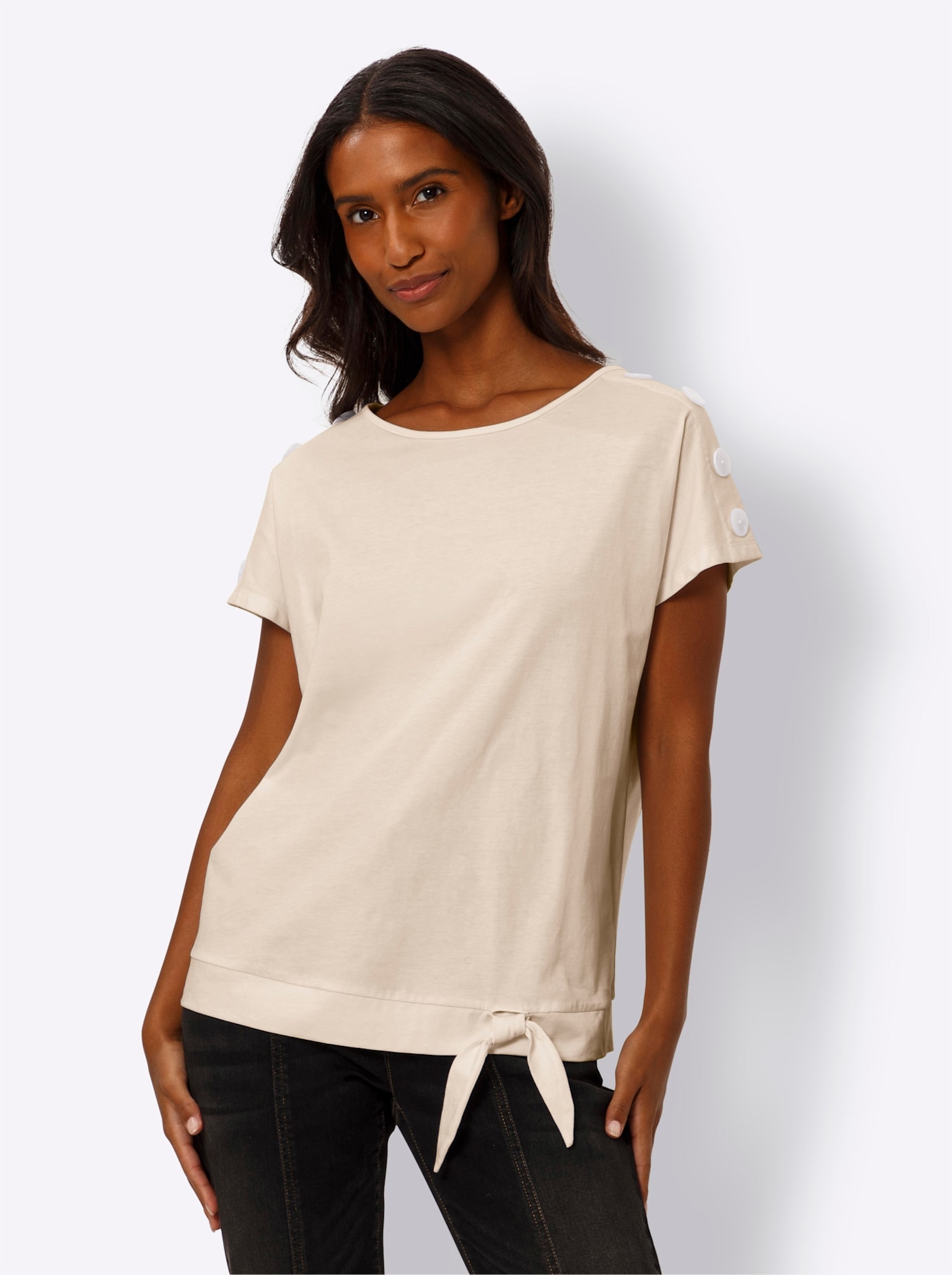 heine Kurzarmshirt "Shirt" 1 Stk. tlg. günstig online kaufen