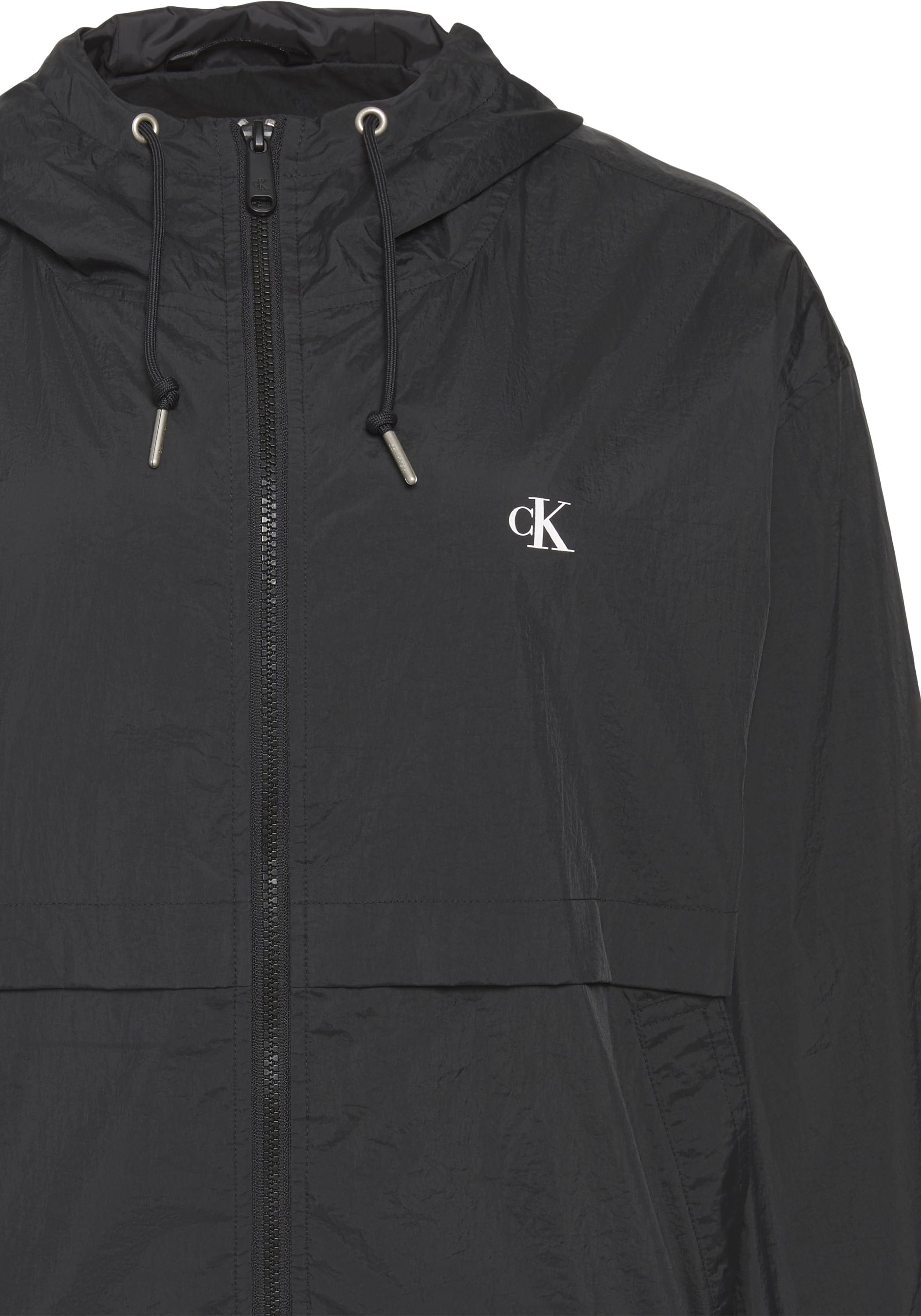 Calvin Klein Jeans Windbreaker mit Kapuze Regular fit mit Kapuze