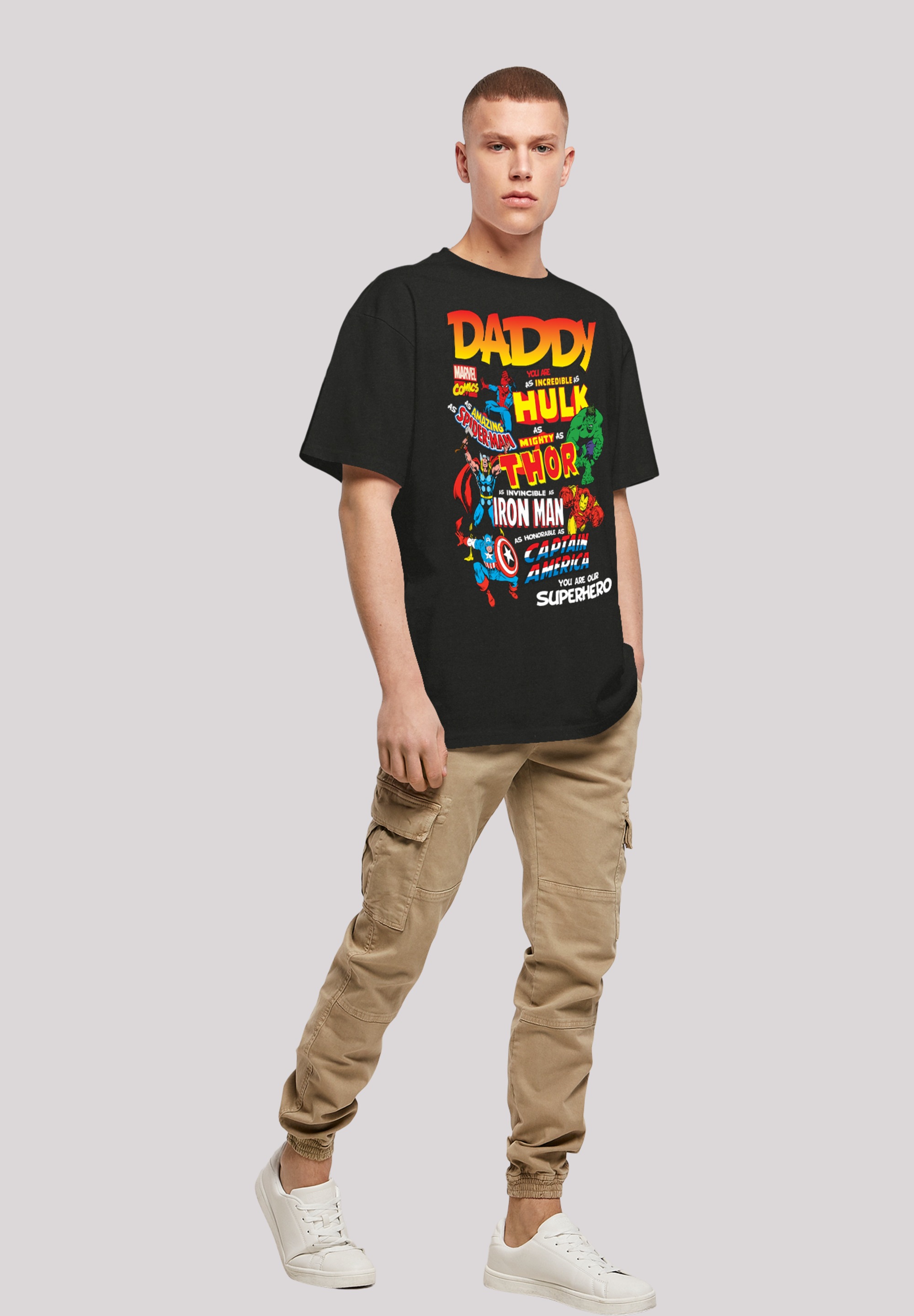 F4NT4STIC Kurzarmshirt »F4NT4STIC Herren«, (1 tlg.)