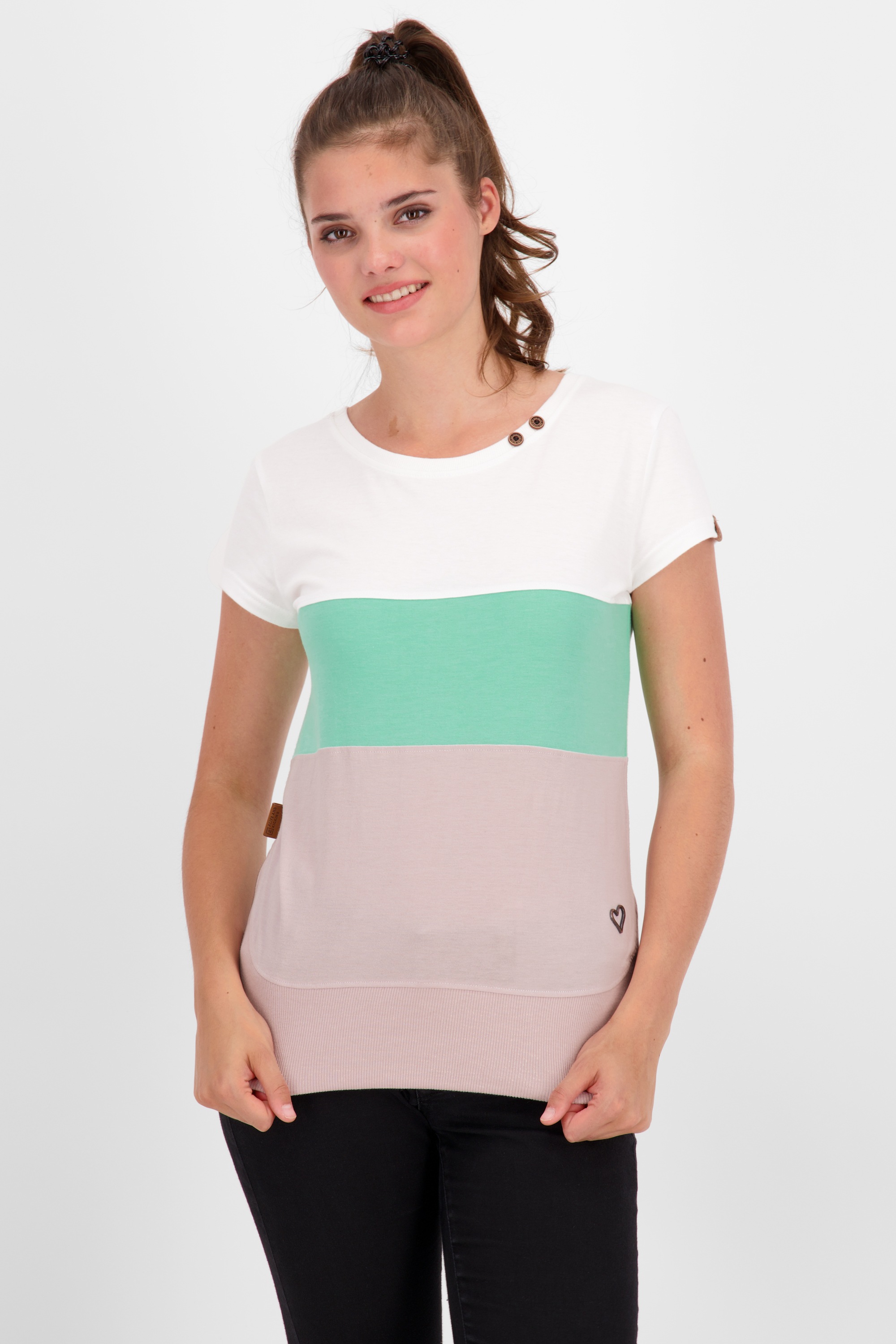 Alife & Kickin T-Shirt »ALIFE AND KICKIN CleaAK T-Shirt Damen«