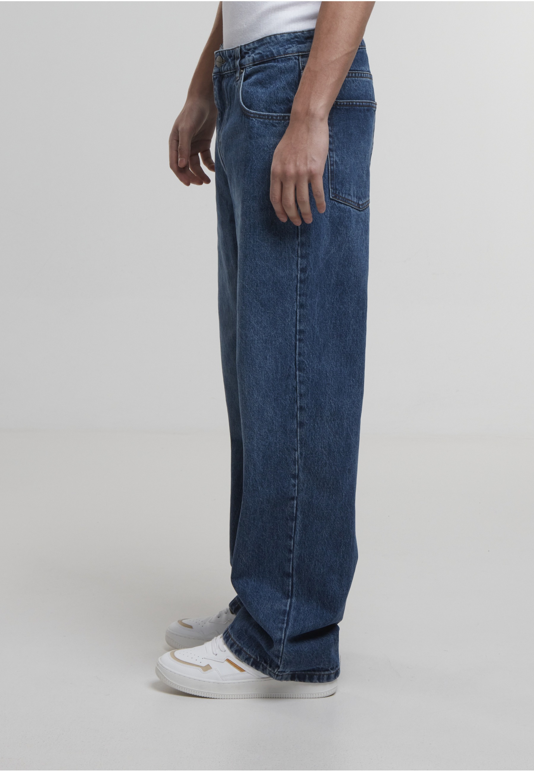 2Y Studios Adrik Basic Baggy Jeans Men Midblue 38 3