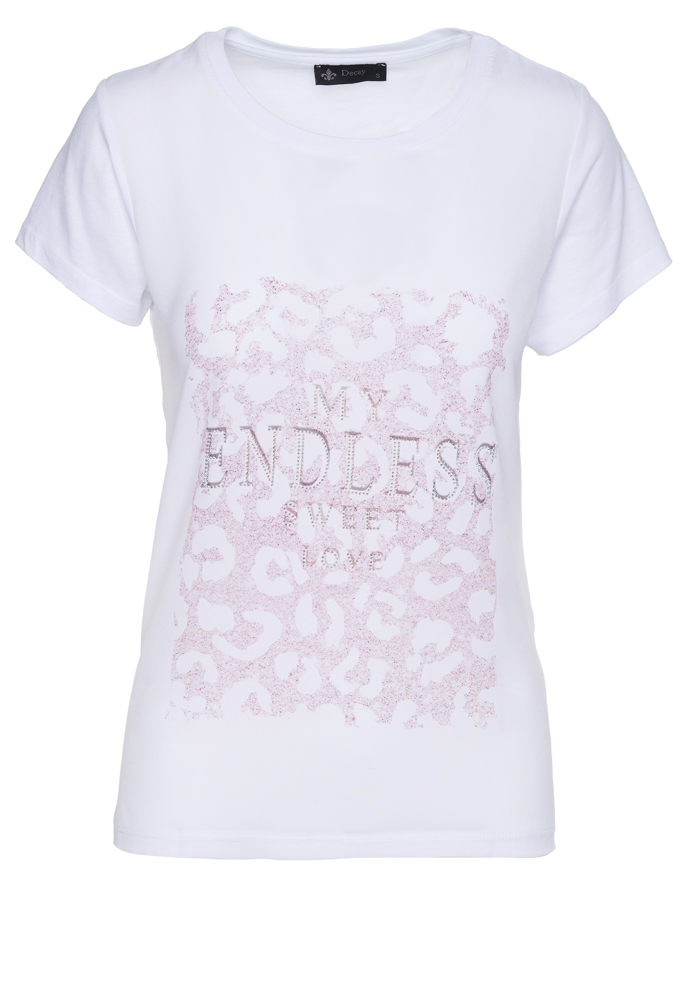 Decay T-Shirt, mit funkelnden Strass-Steinen