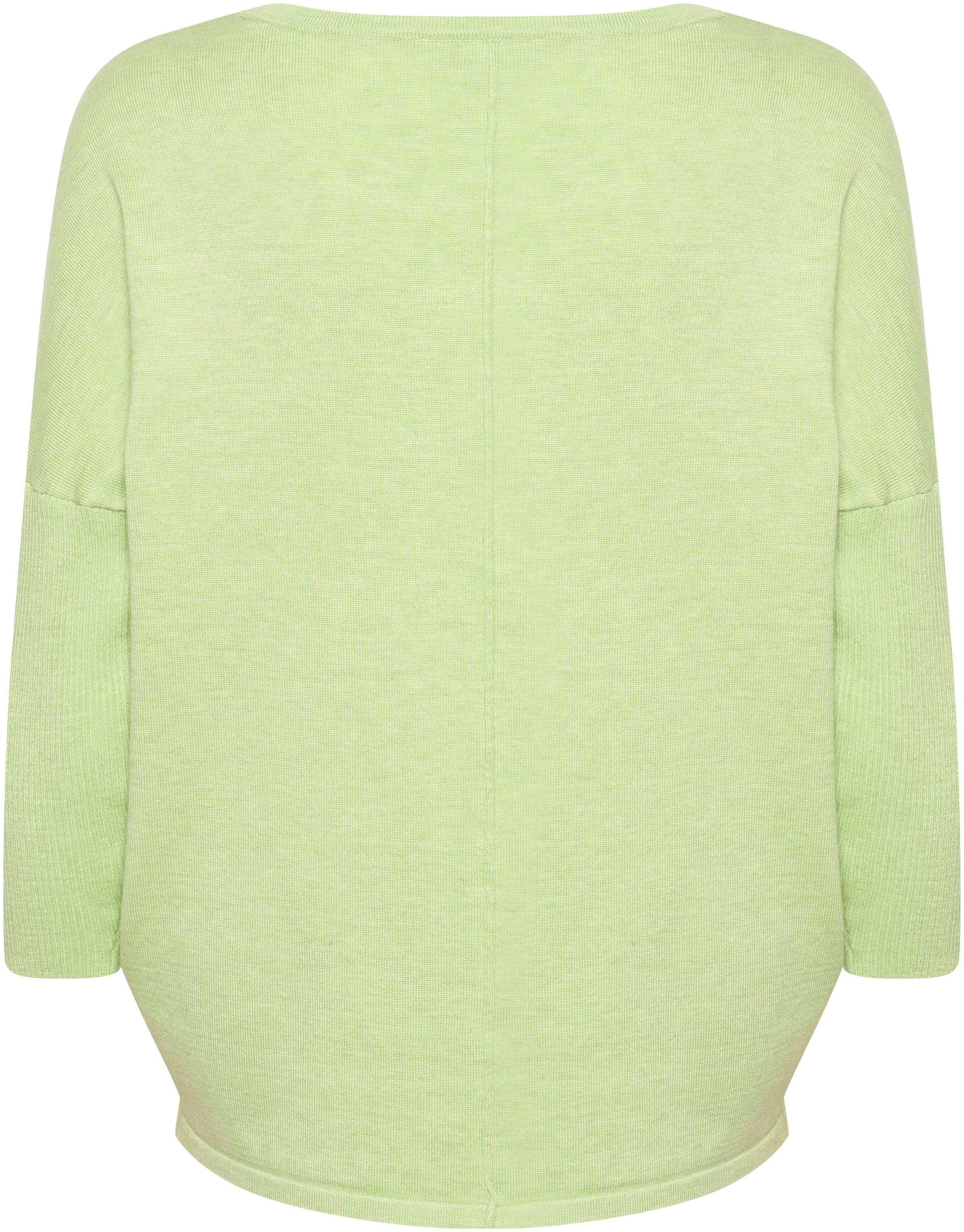 Saint Tropez Rundhalspullover »A2561, MilaSZ R-Neck«