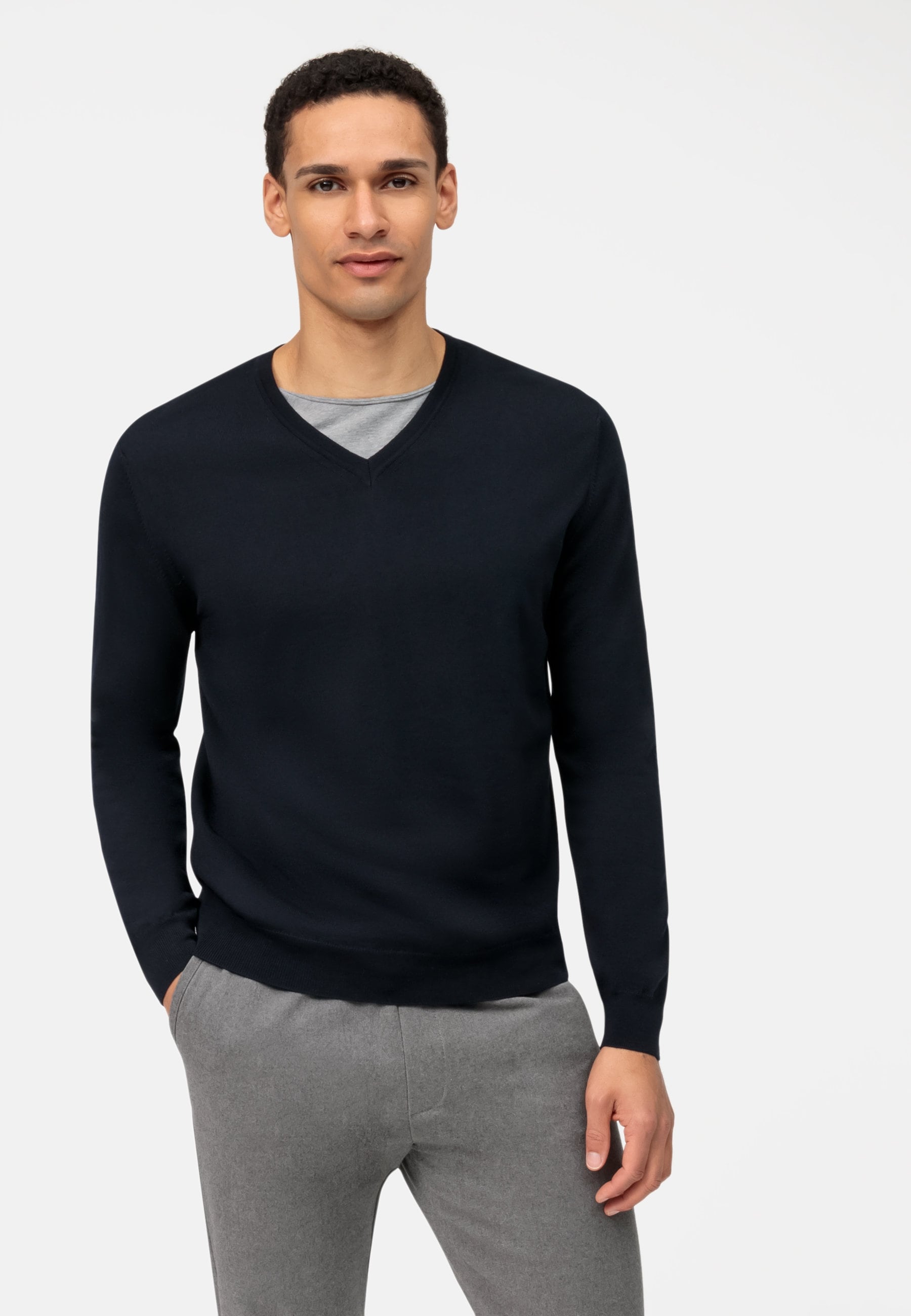 OLYMP Strickpullover "OLYMP Casual Strick" günstig online kaufen