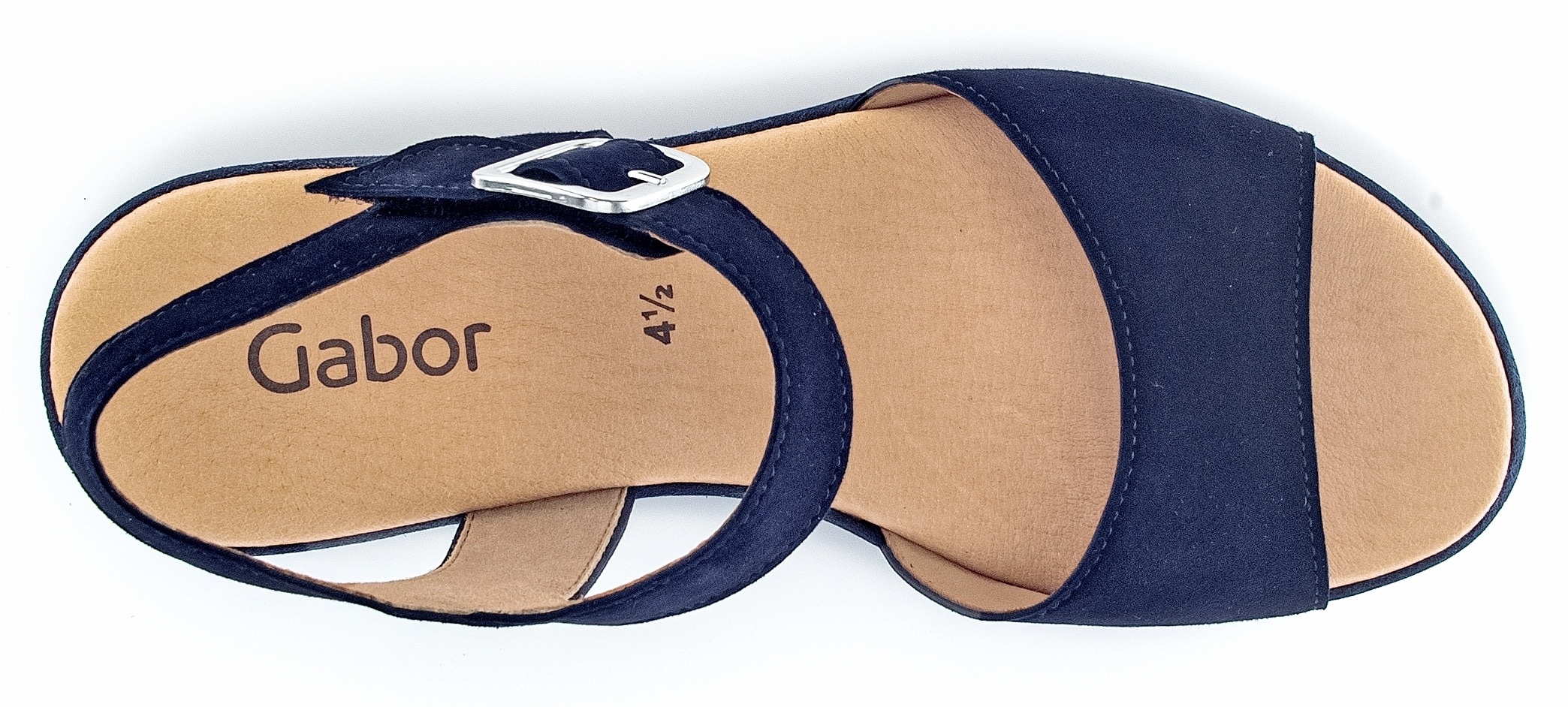 Gabor Keilsandalette, Sommerschuh, Sandale, Keilabsatz, mit auffällliger Ab günstig online kaufen