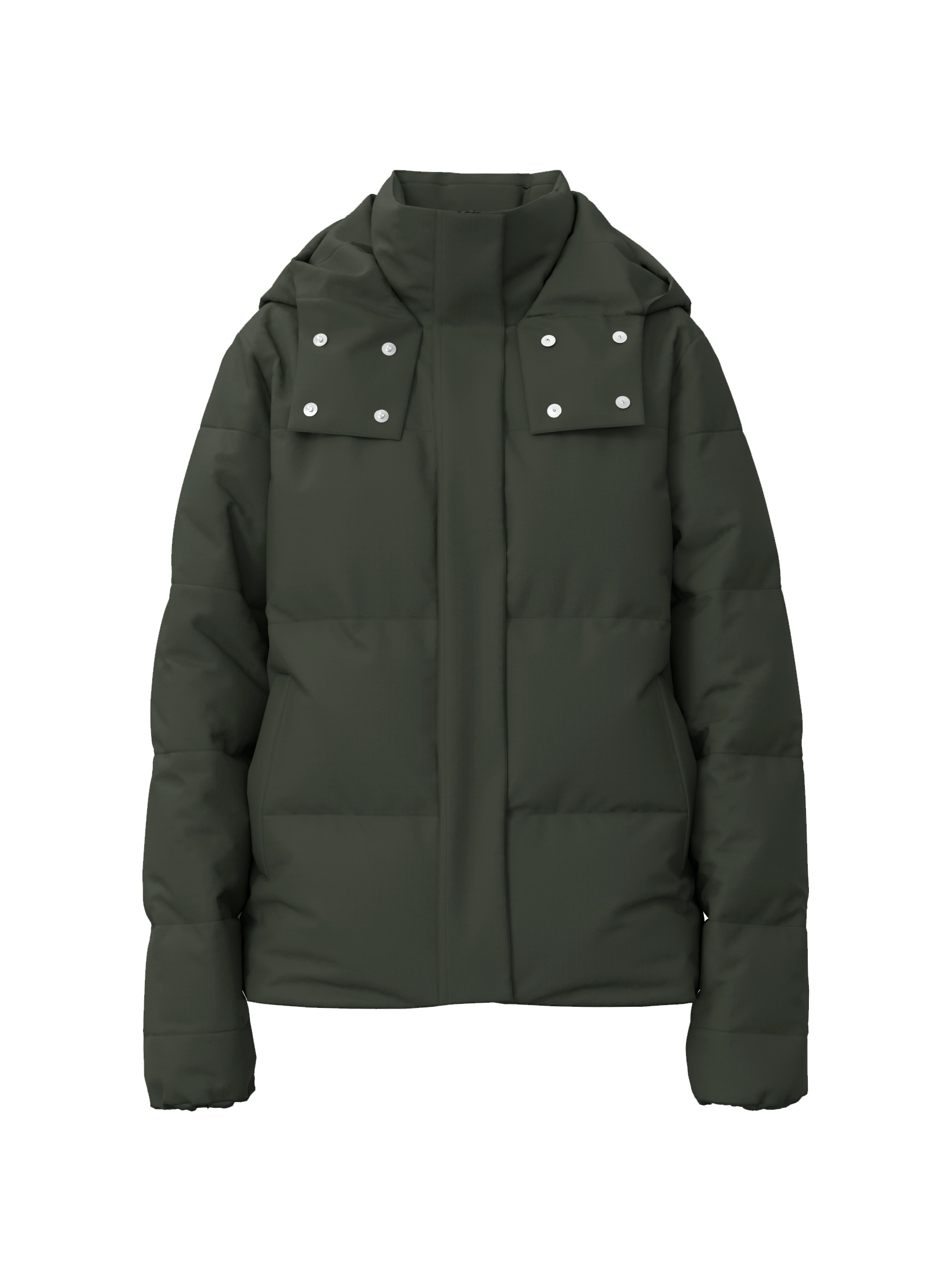 Vila Steppjacke »VIMILJA PADDED PUFFER - NOOS«, mit Kapuze
