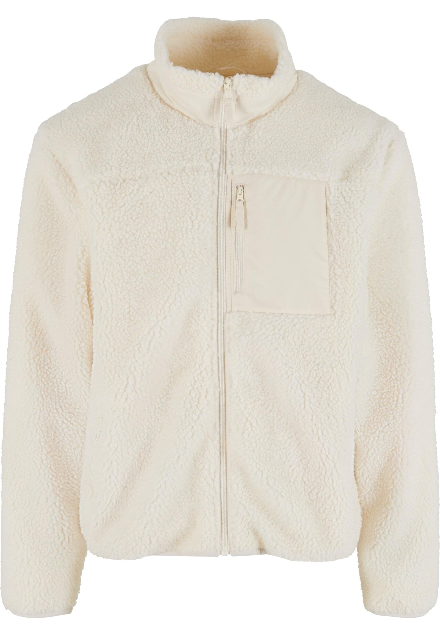 URBAN CLASSICS Winterjacke "Urban Classics Teddy Jacket With Stand Up Colla günstig online kaufen