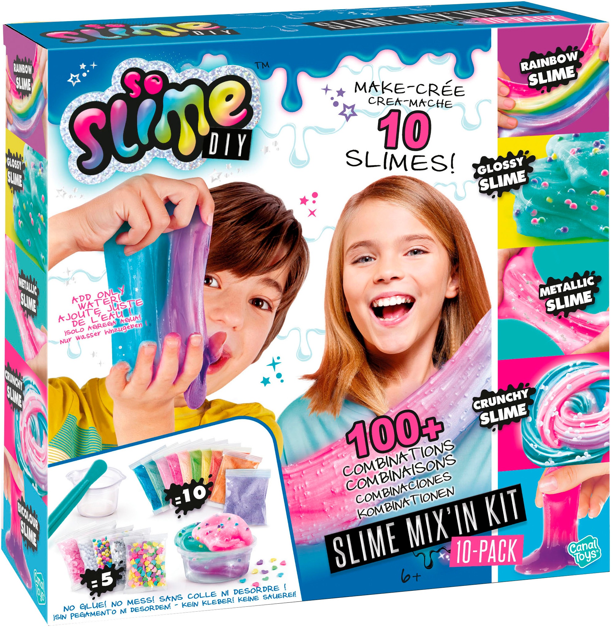 Canal Toys Kreativset »Slime™, Slime Mix in Kit 10er«