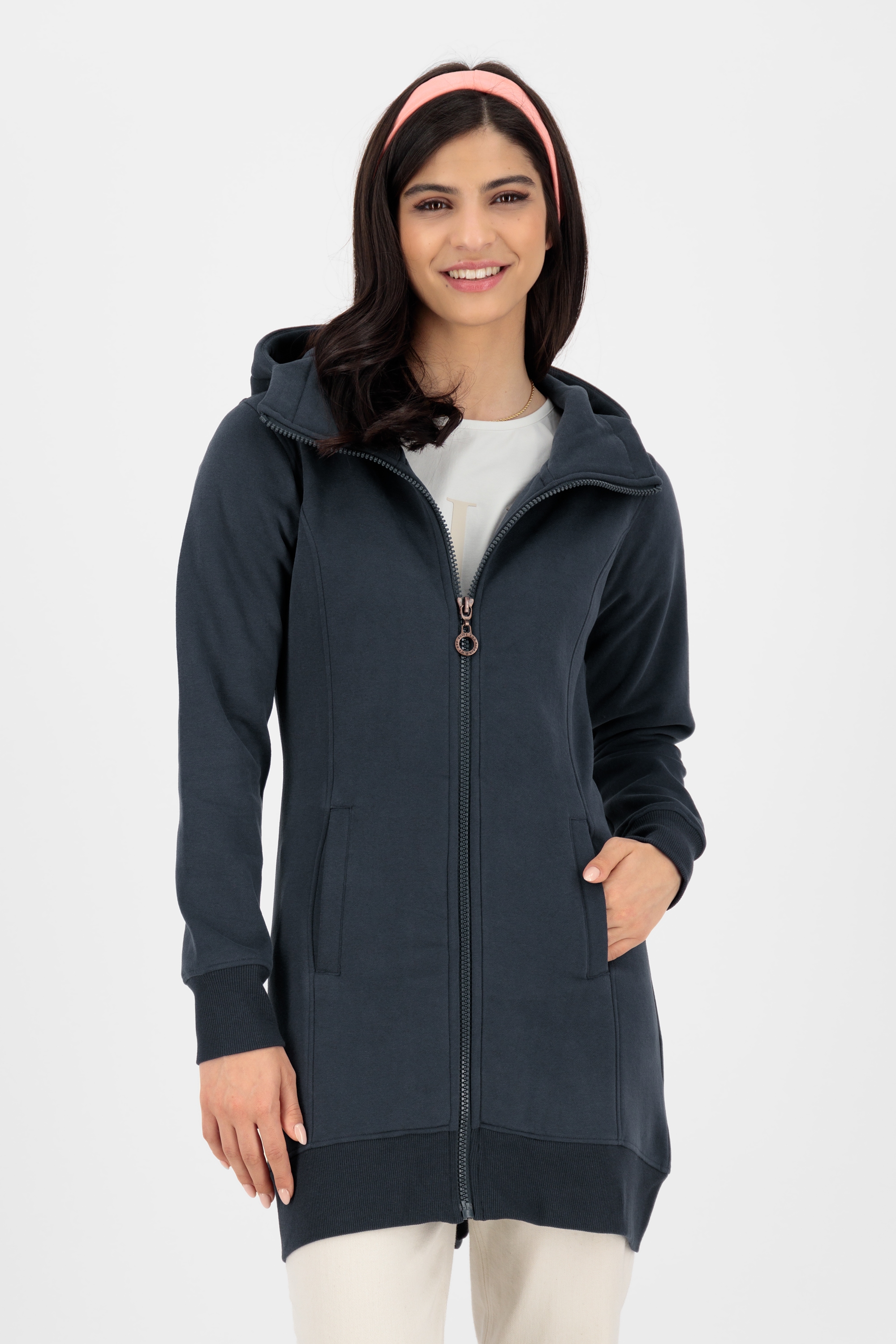 Alife & Kickin Sweatjacke "Damen BernadetteAK A" günstig online kaufen
