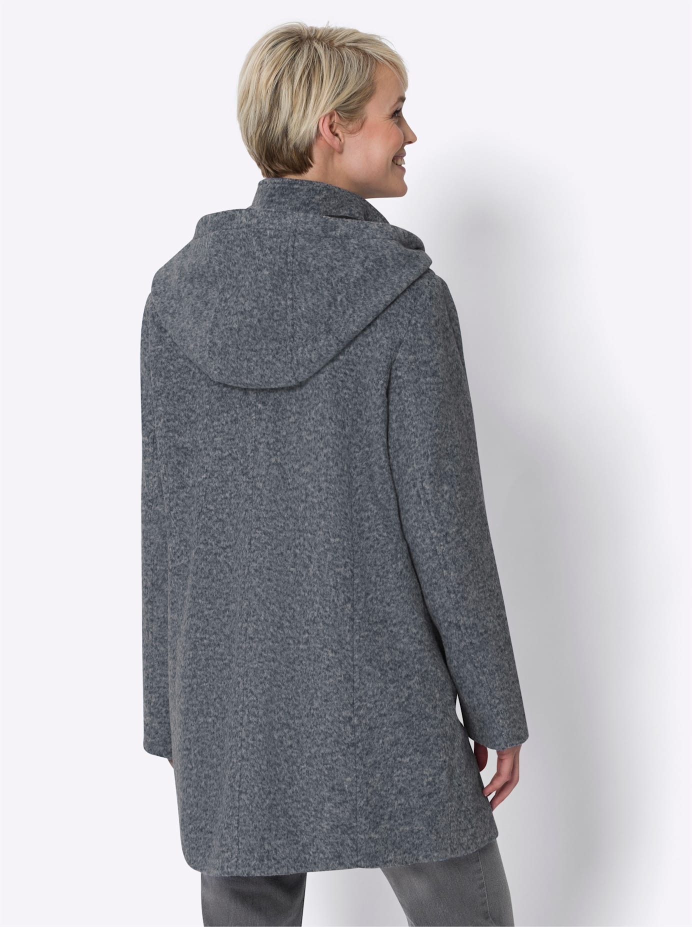 Thumbnail - Classic Basics Langjacke mit Kapuze