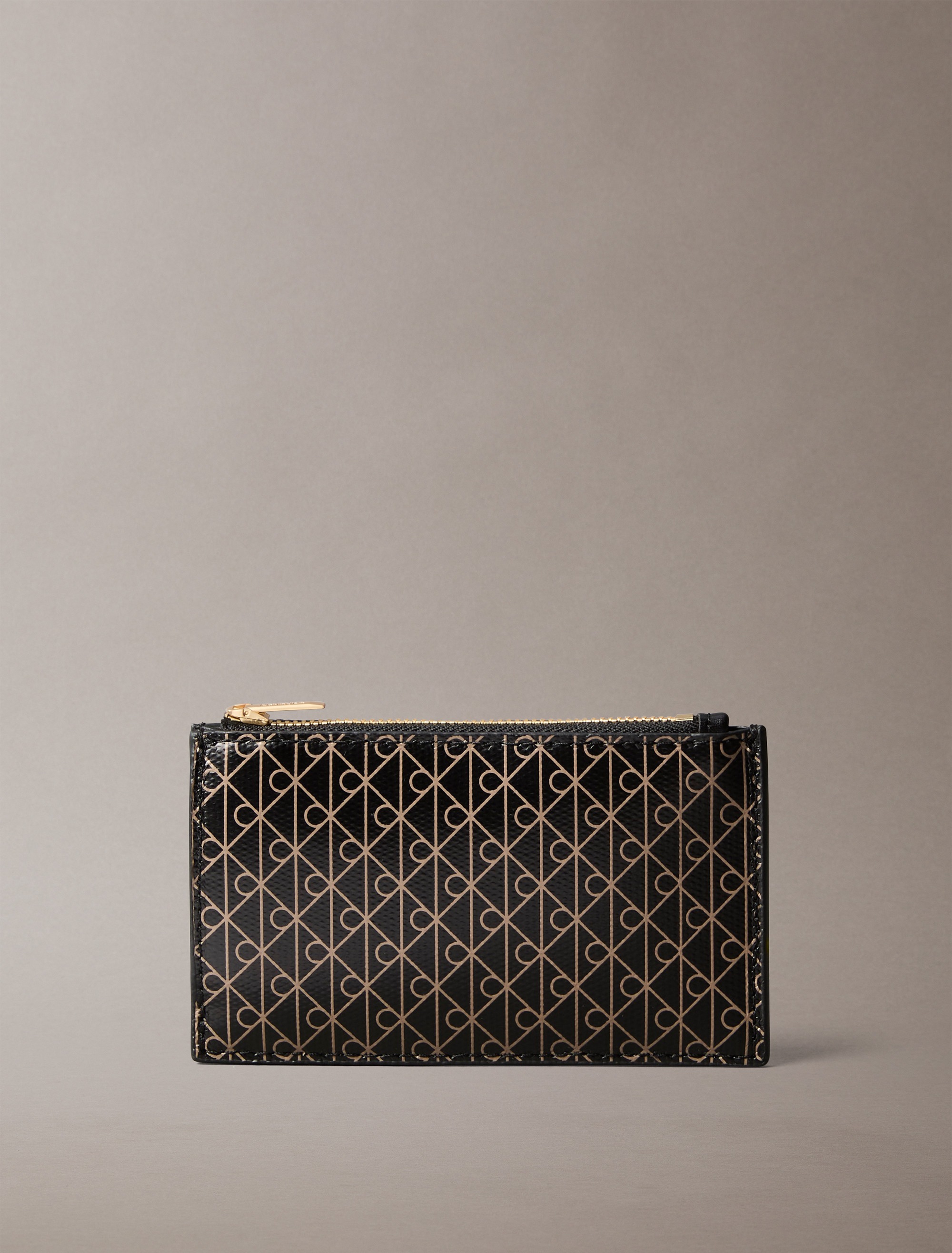 Calvin Klein Kartenetui "EMBLEM AOP TOP ZIP CARDCASE" Damen Geldbeutel, Por günstig online kaufen