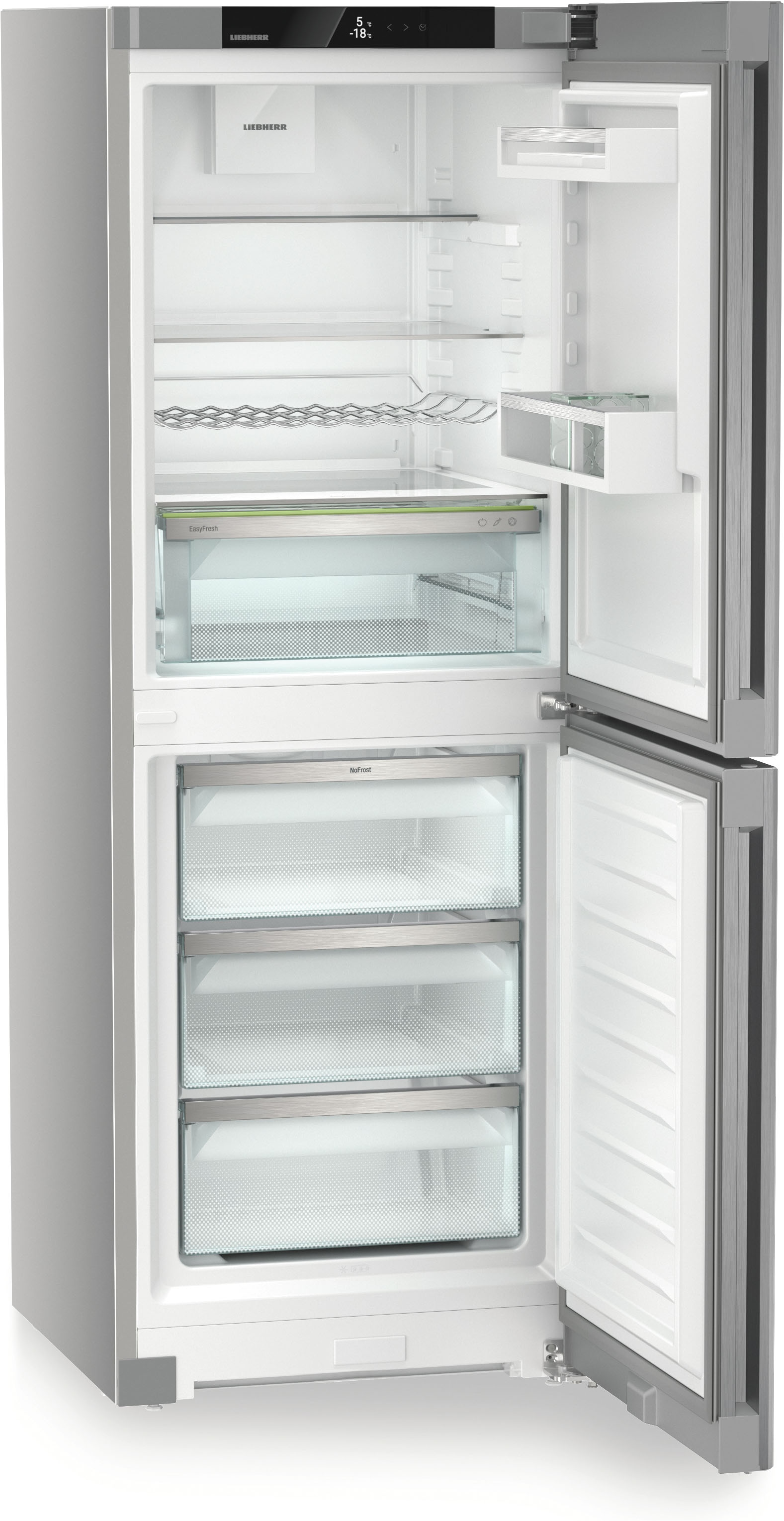 Liebherr Kühl-/Gefrierkombination Plus »CNsfc 5023_994898551« 165,5 cm hoch 59,7 cm breit mit EasyFresh und NoFrost