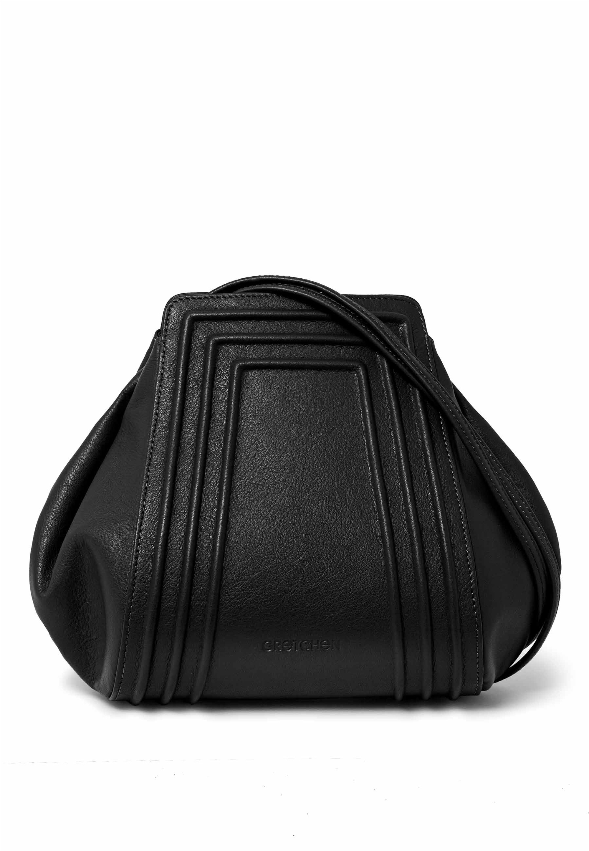 GRETCHEN Schultertasche, aus italienischem Kalbsleder
