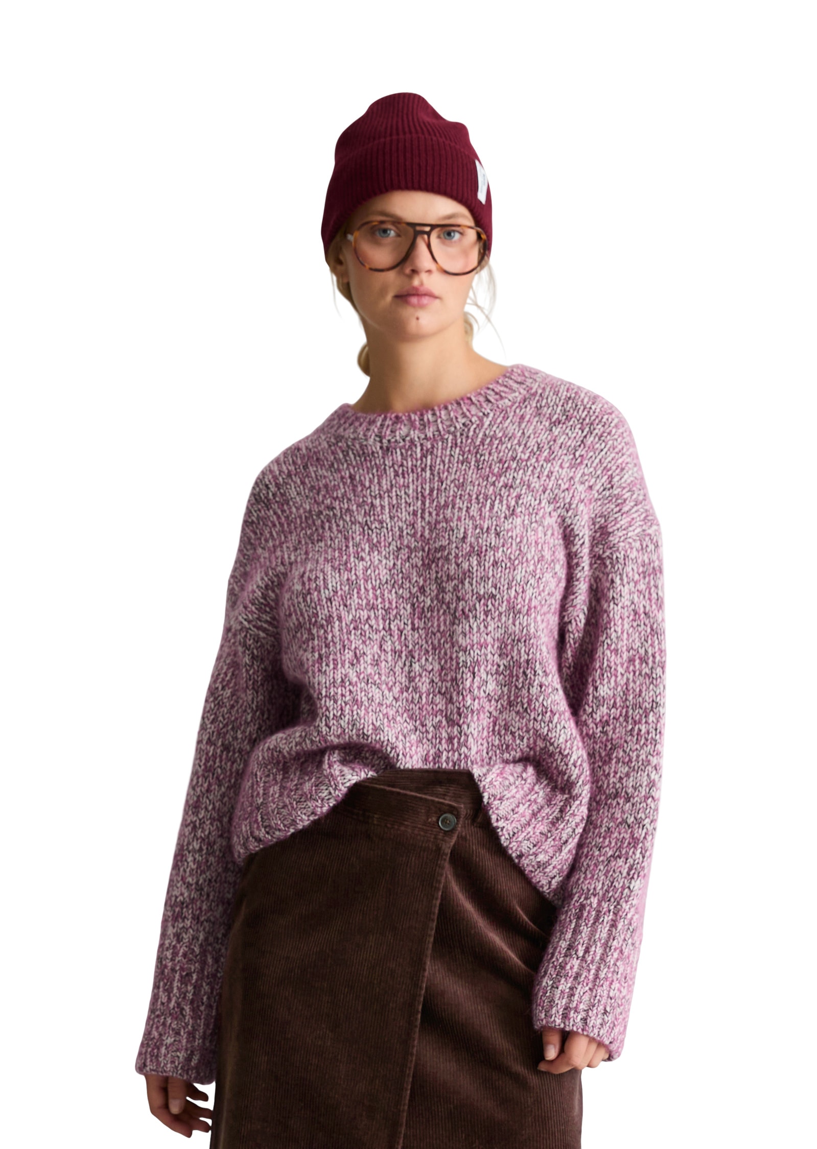 Marc O'Polo DENIM Strickpullover »aus Schurwolle-Alpakawolle-Mix«
