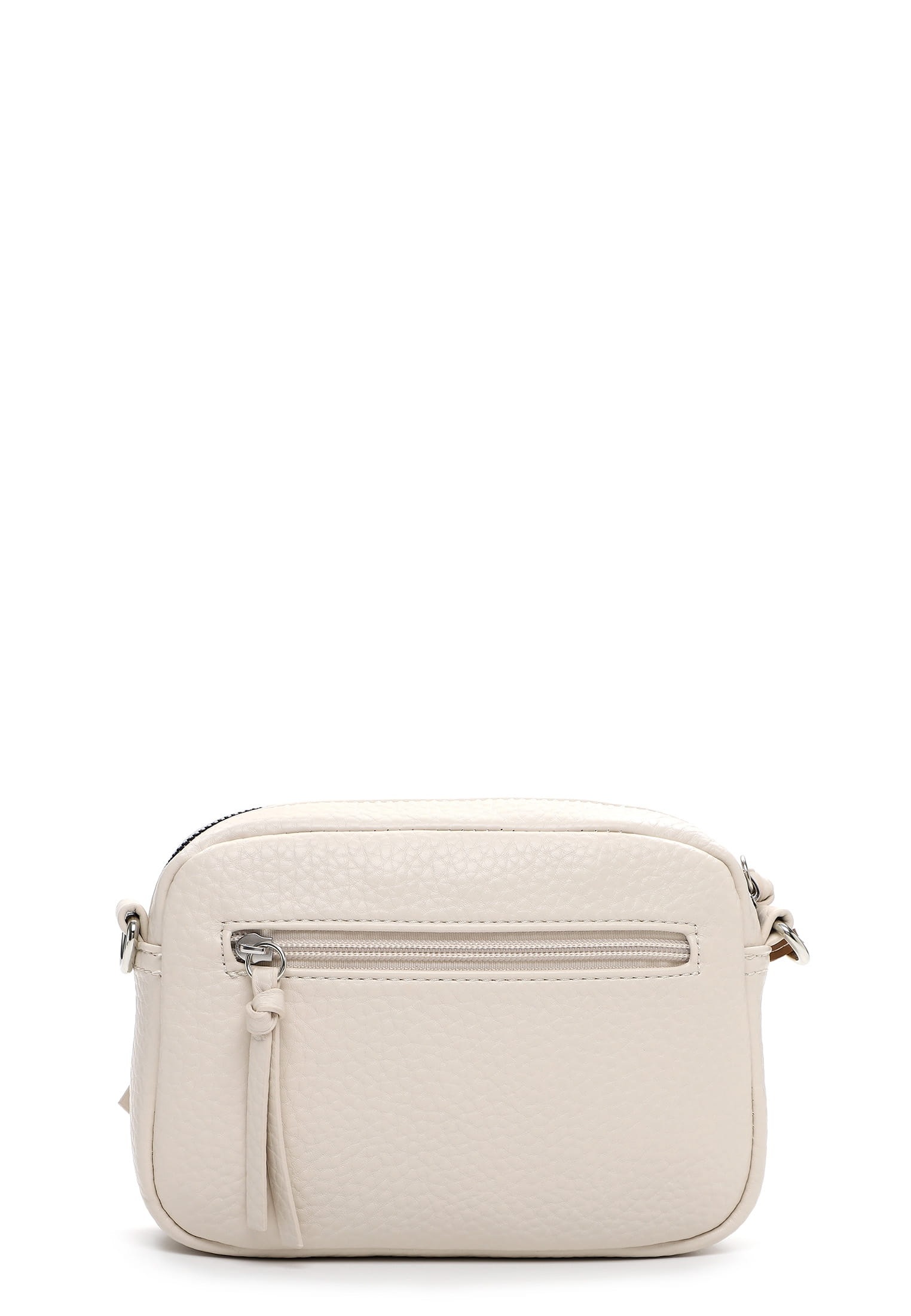 Umhängetasche TAMARIS "Umhängetasche TAS Katrina", Damen, Gr. B/H/T: 22cm x 16cm x 6cm 0, beige (beige 400), Polyurethan, Taschen Umhängetasche 2