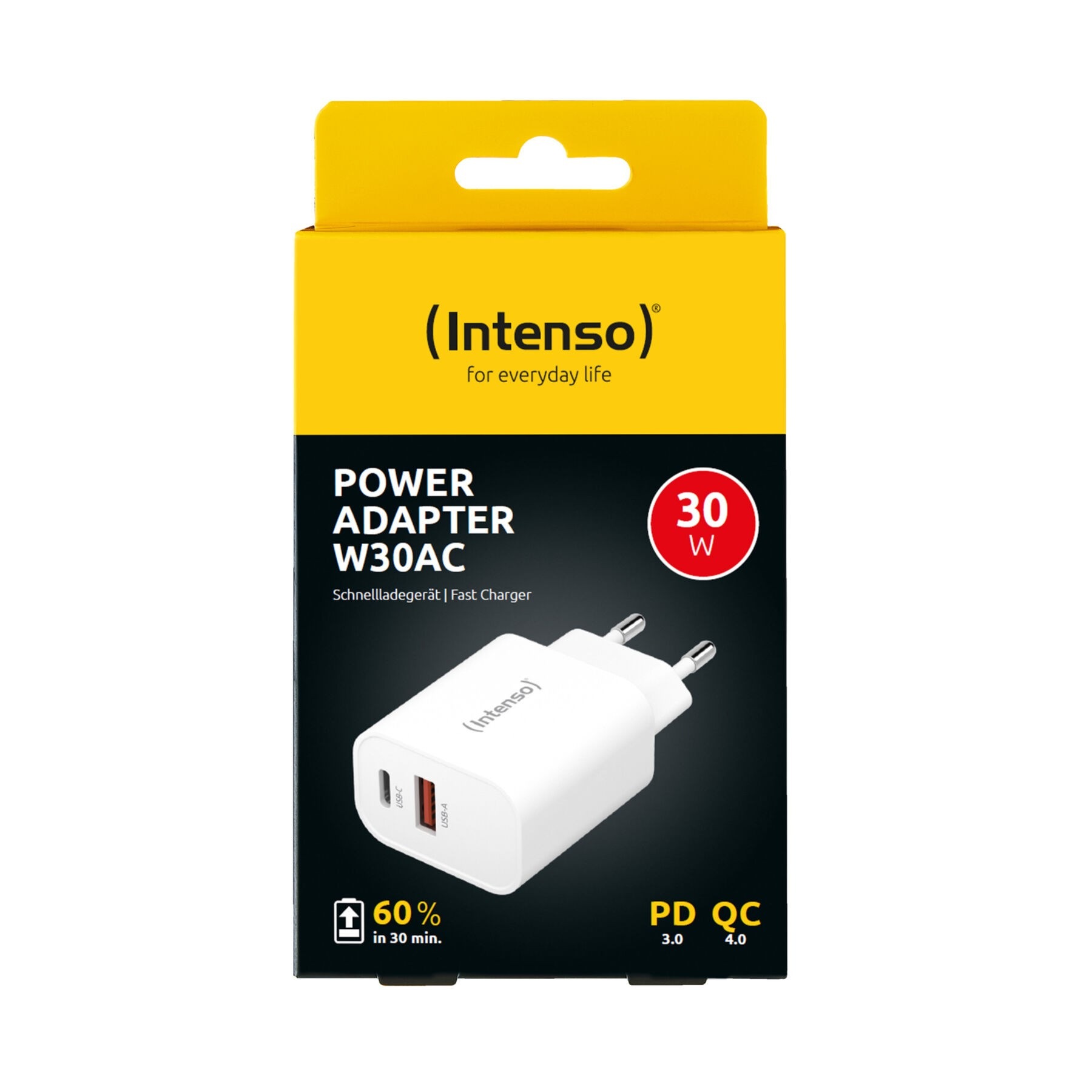 Intenso Smartphone-Ladegerät »POWER ADAPTER USB-A/USB-C/7803012«