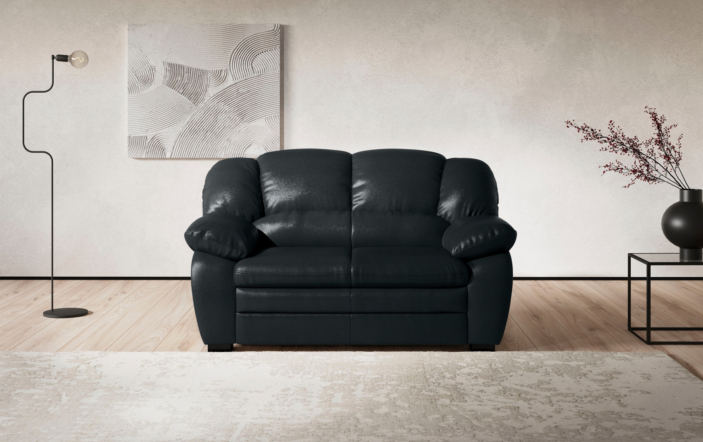 COTTA 2-Sitzer "Casino Sofa, mit extra breiten Armlehnen, B: 159 cm" Polstergarnitur, auch als Set erhältlich