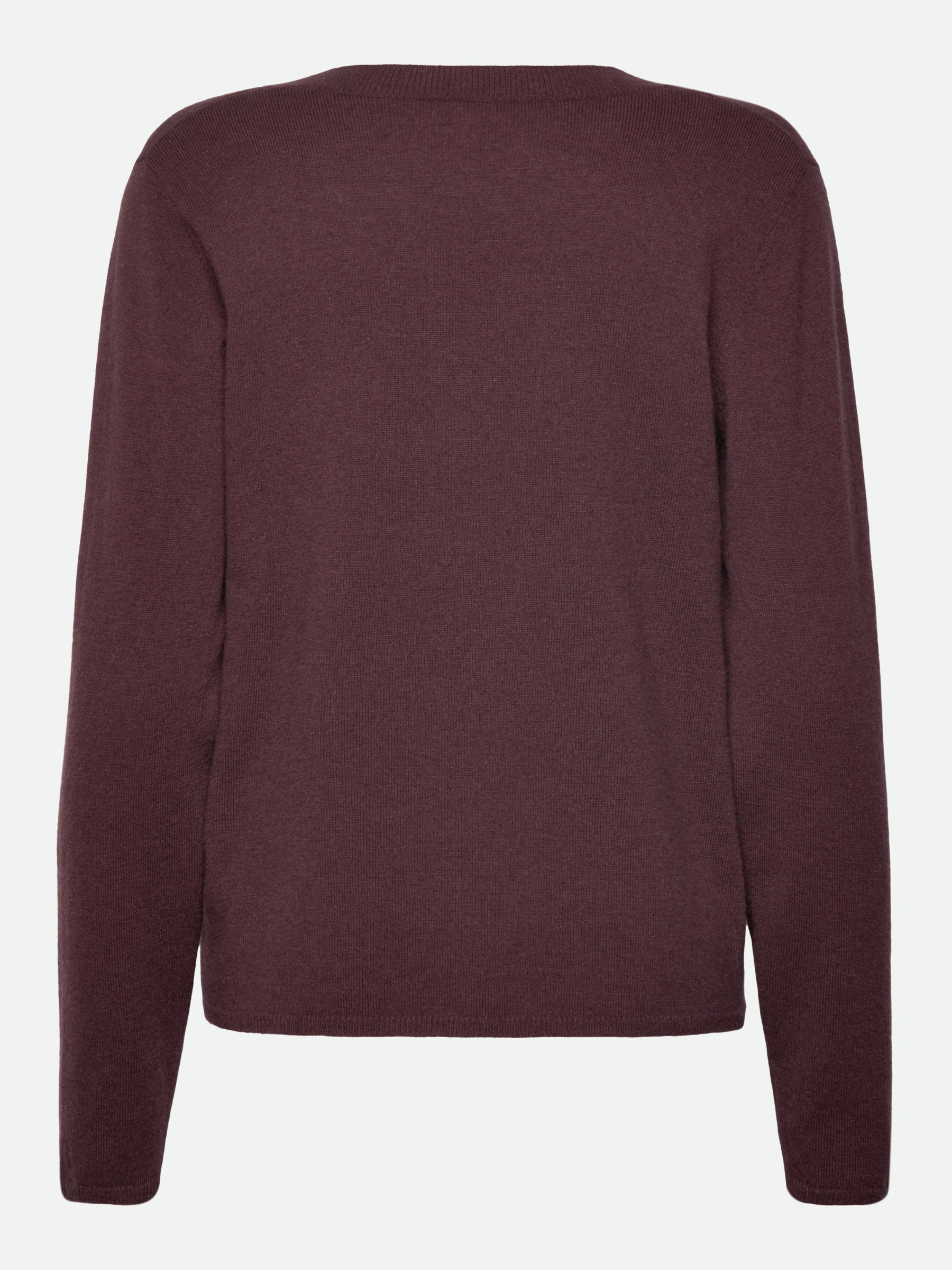 rosemunde V-Ausschnitt-Pullover »Laica v-neck«, V-Ausschnitt, Langarm, wärmend, schlicht, bequem, Baumwollmix