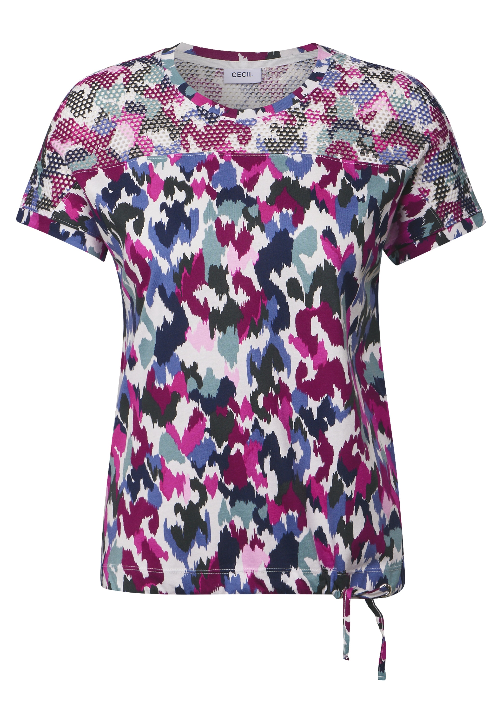 Cecil T-Shirt, mit grafischem Muster