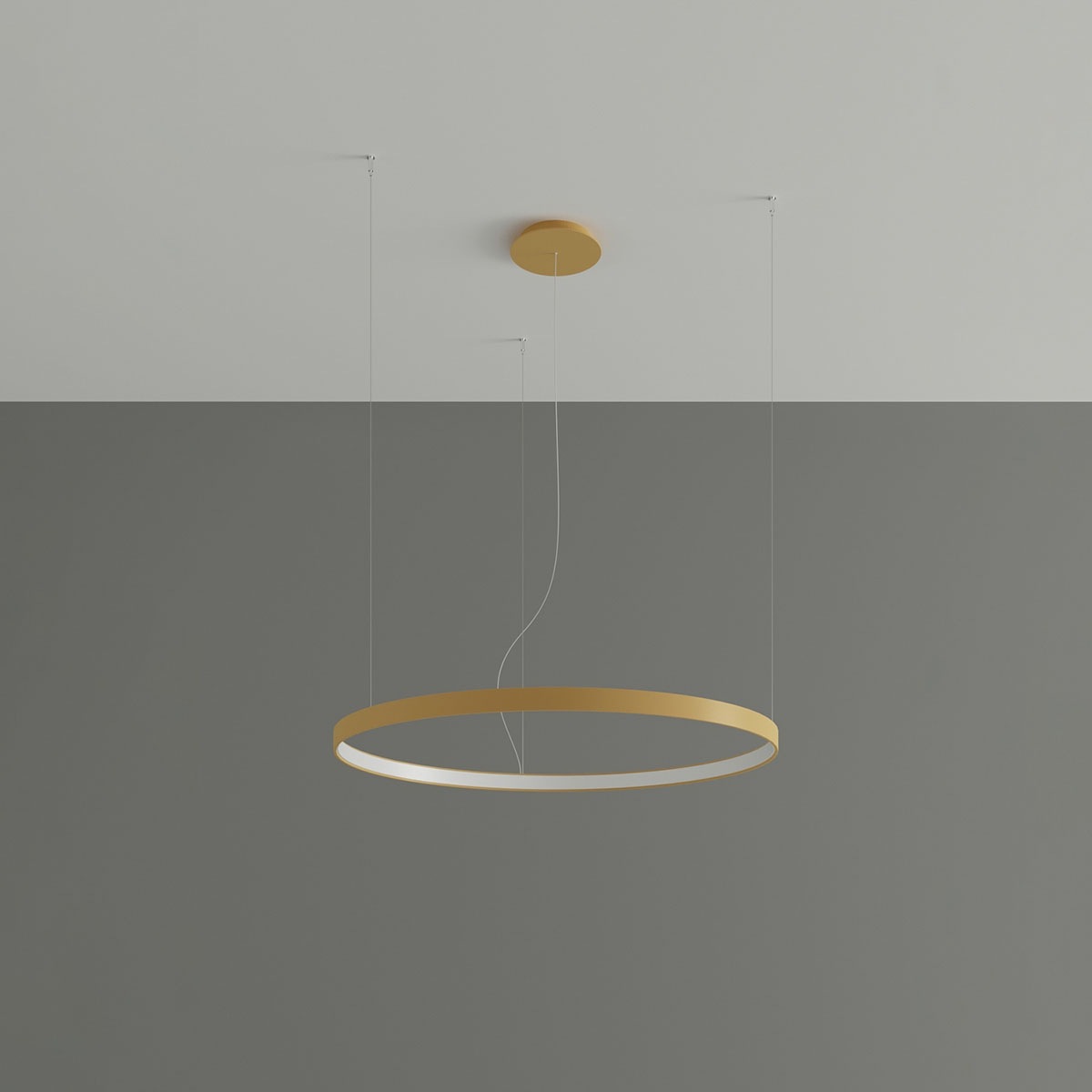 SOLLUX lighting Kronleuchter »RIO«, 1 flammig, Leuchtmittel LED-Modul | LED fest integriert, Verteiltes Licht