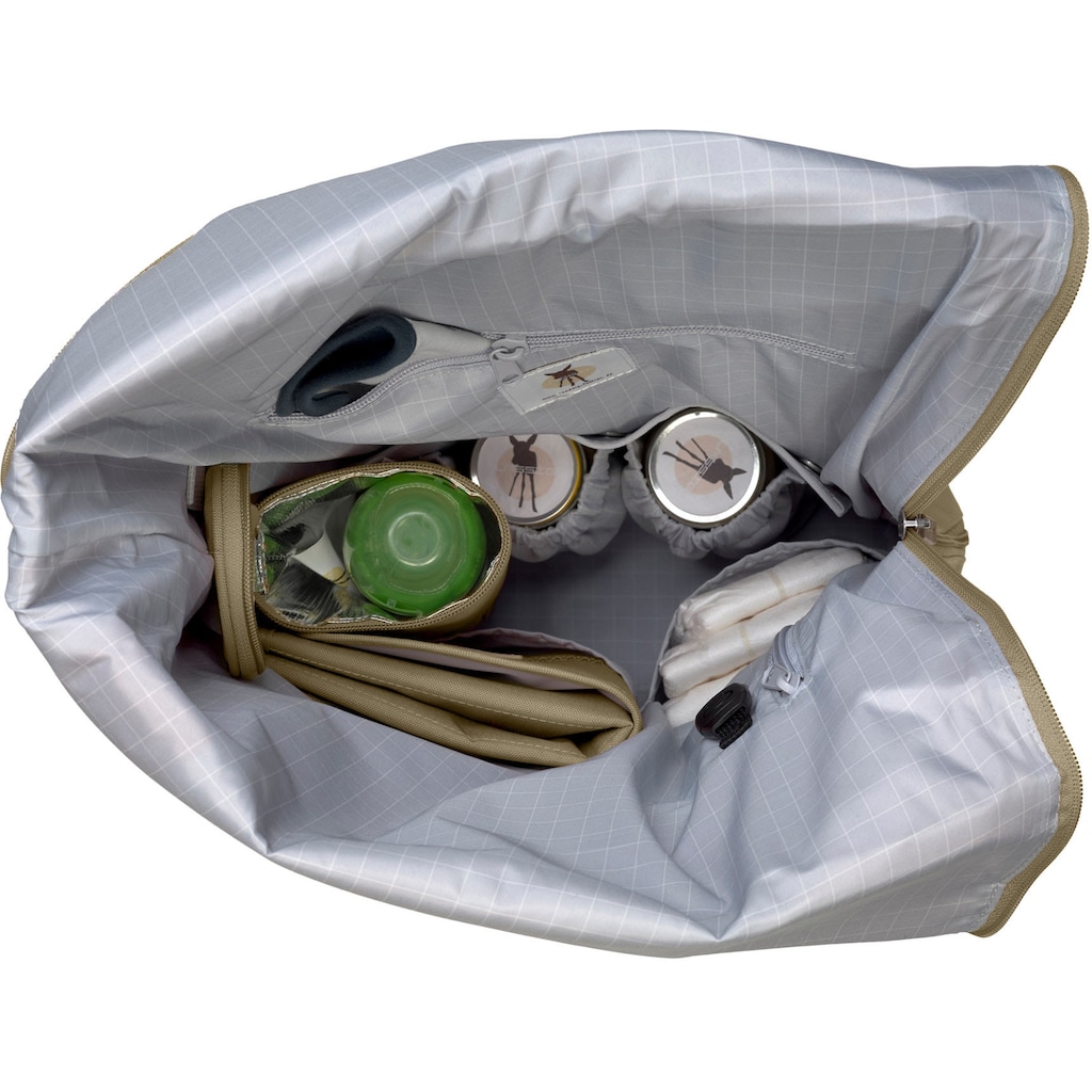 Technik & Freizeit Rucksäcke LÄSSIG Wickelrucksack »Green Label, Rolltop, Olive«, PETA-approved vegan; zum Teil aus recyceltem M Technik & Freizeit Rucksäcke LÄSSIG Wickelrucksack »Green Label, Rolltop, Olive«, PETA-approved vegan; zum Teil aus recyceltem M