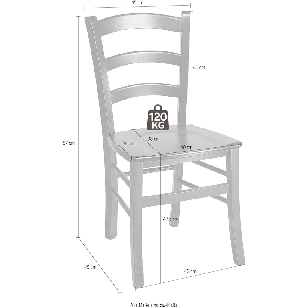 Home affaire Esszimmerstuhl »Super Paesana«, (Set), 2 St.