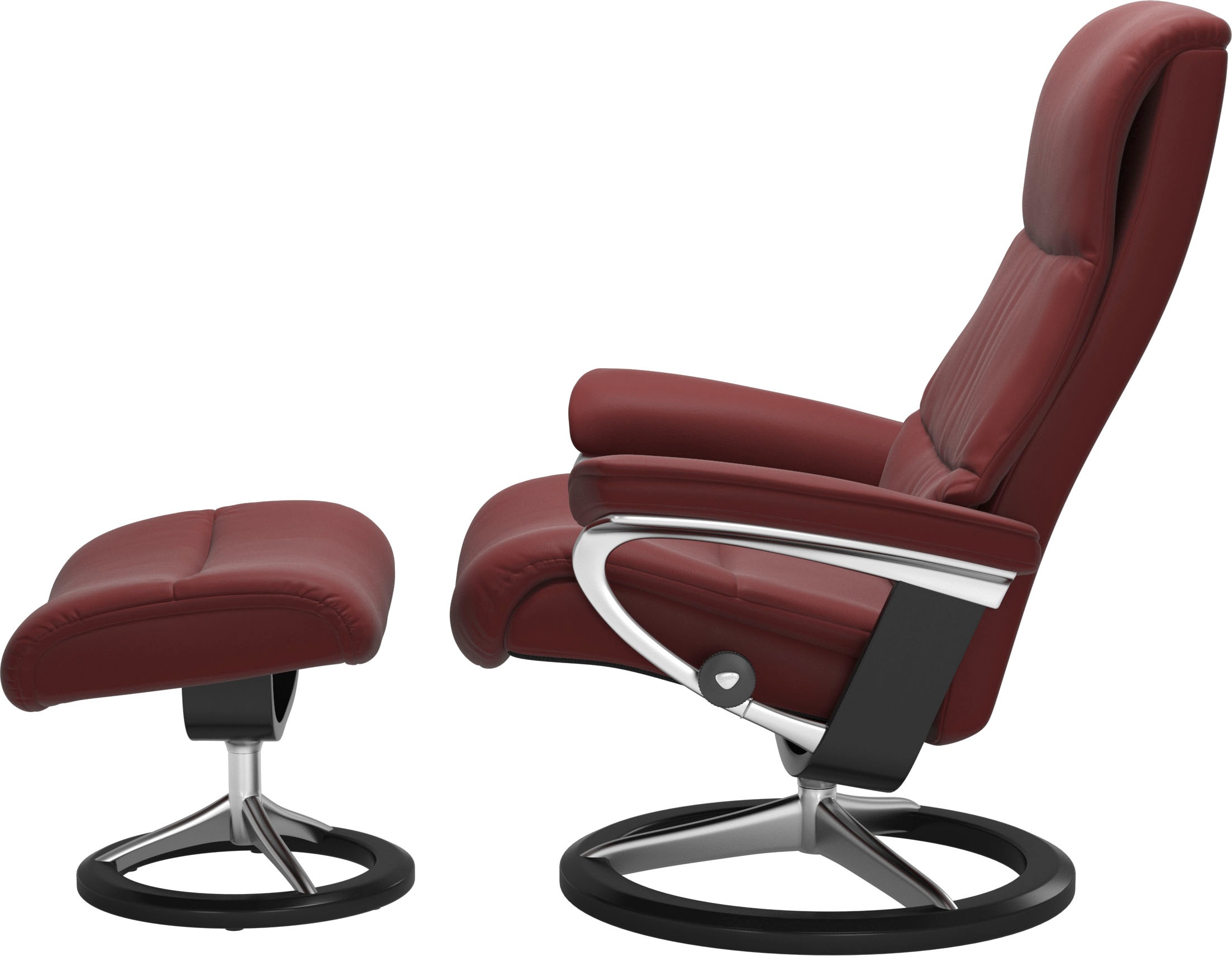 Stressless® Fußhocker »View«, mit Signature Base,Gestell Schwarz