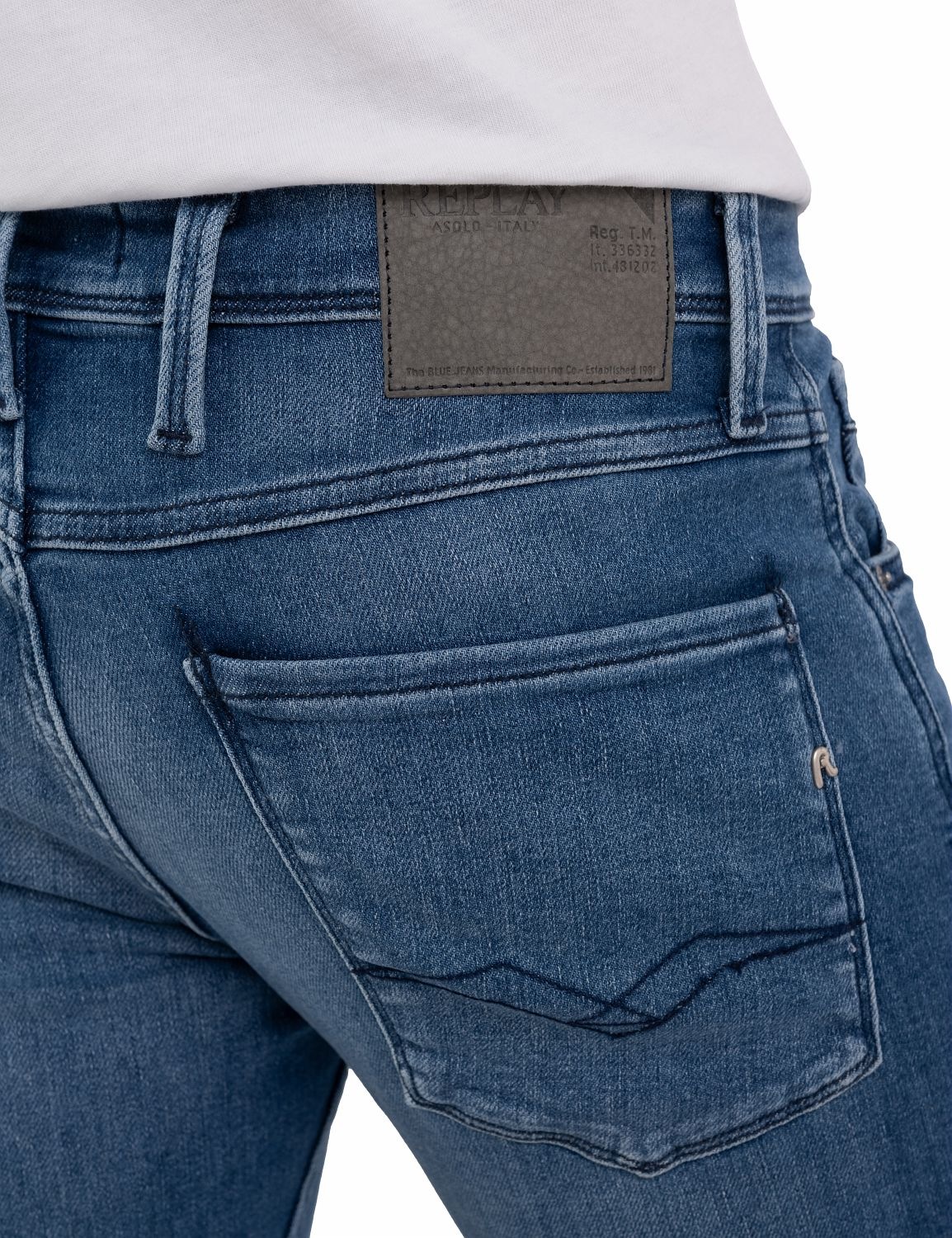 Replay Slim-fit-Jeans »Anbass Superstretch« elastisch
