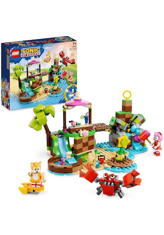 Konstruktionsspielsteine »Amys Tierrettungsinsel (76992), LEGO® Sonic«, (388 St.)