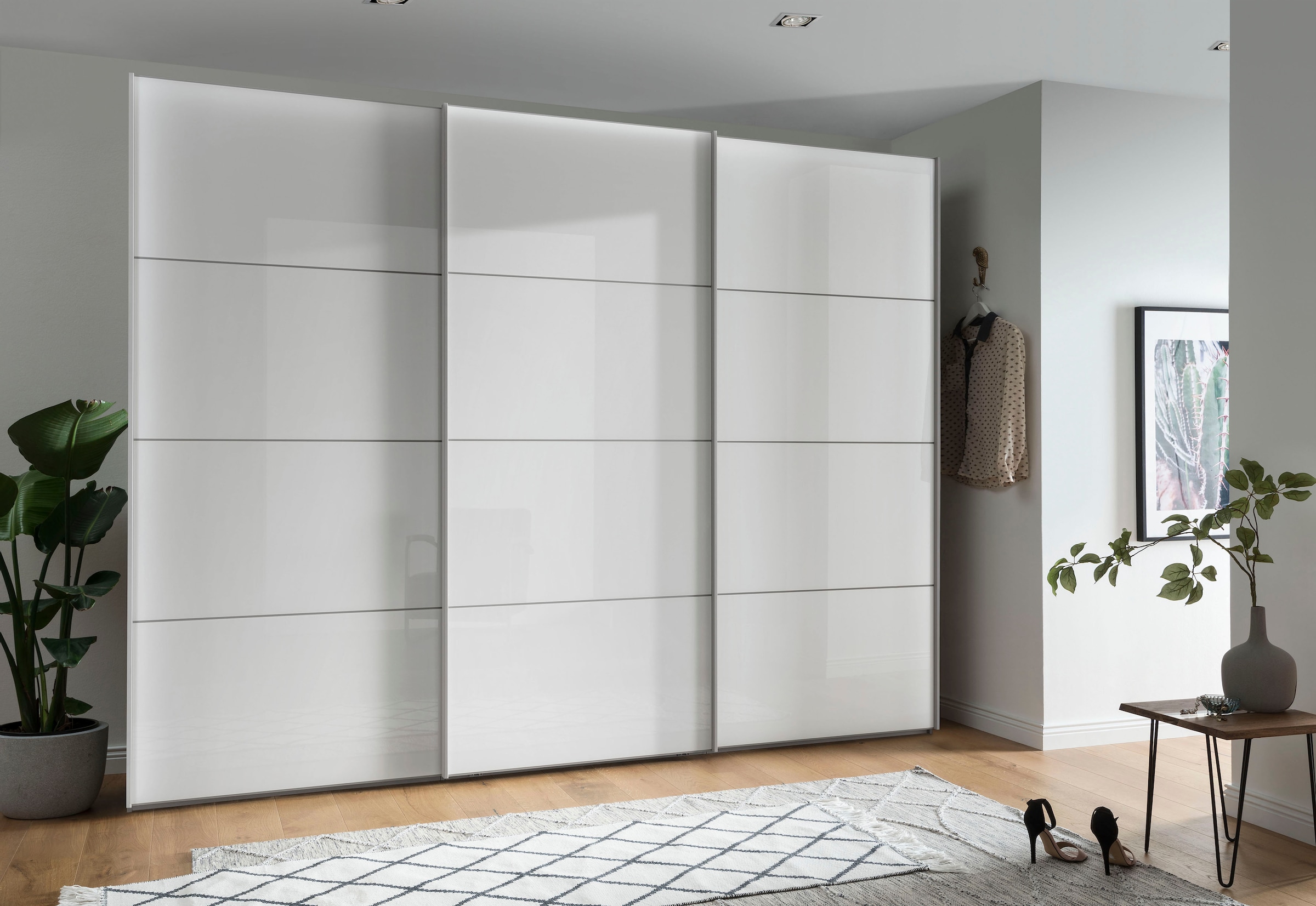 WIEMANN Schwebetürenschrank »Kos«, mit Schattenfuge