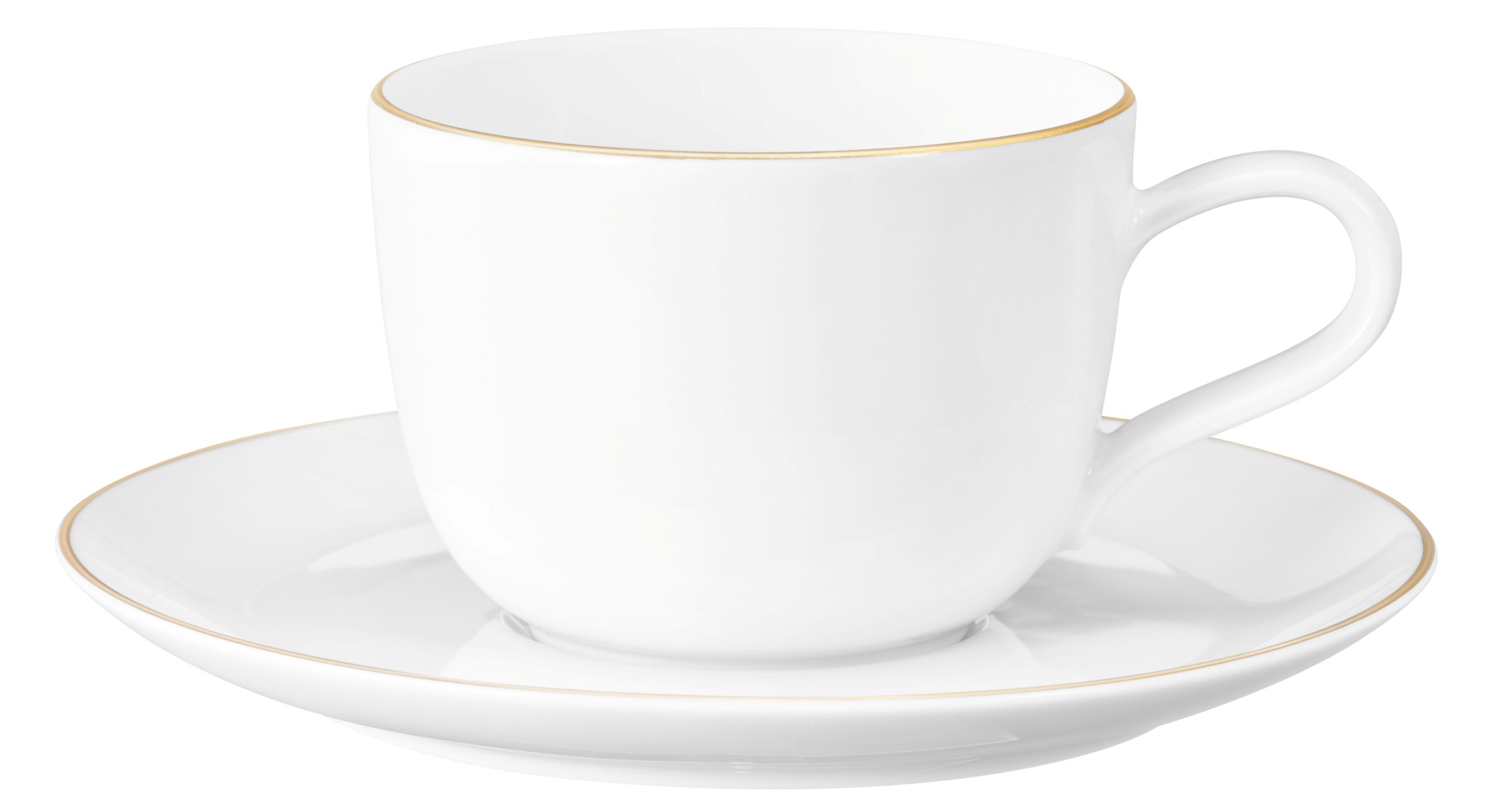 Thumbnail - Seltmann Weiden Kaffeeservice "Geschirr-Set, Service Liberty Goldrand", (Set, 18 tlg., 6x Kaffeeobertasse, 6x Kombi-Unte...