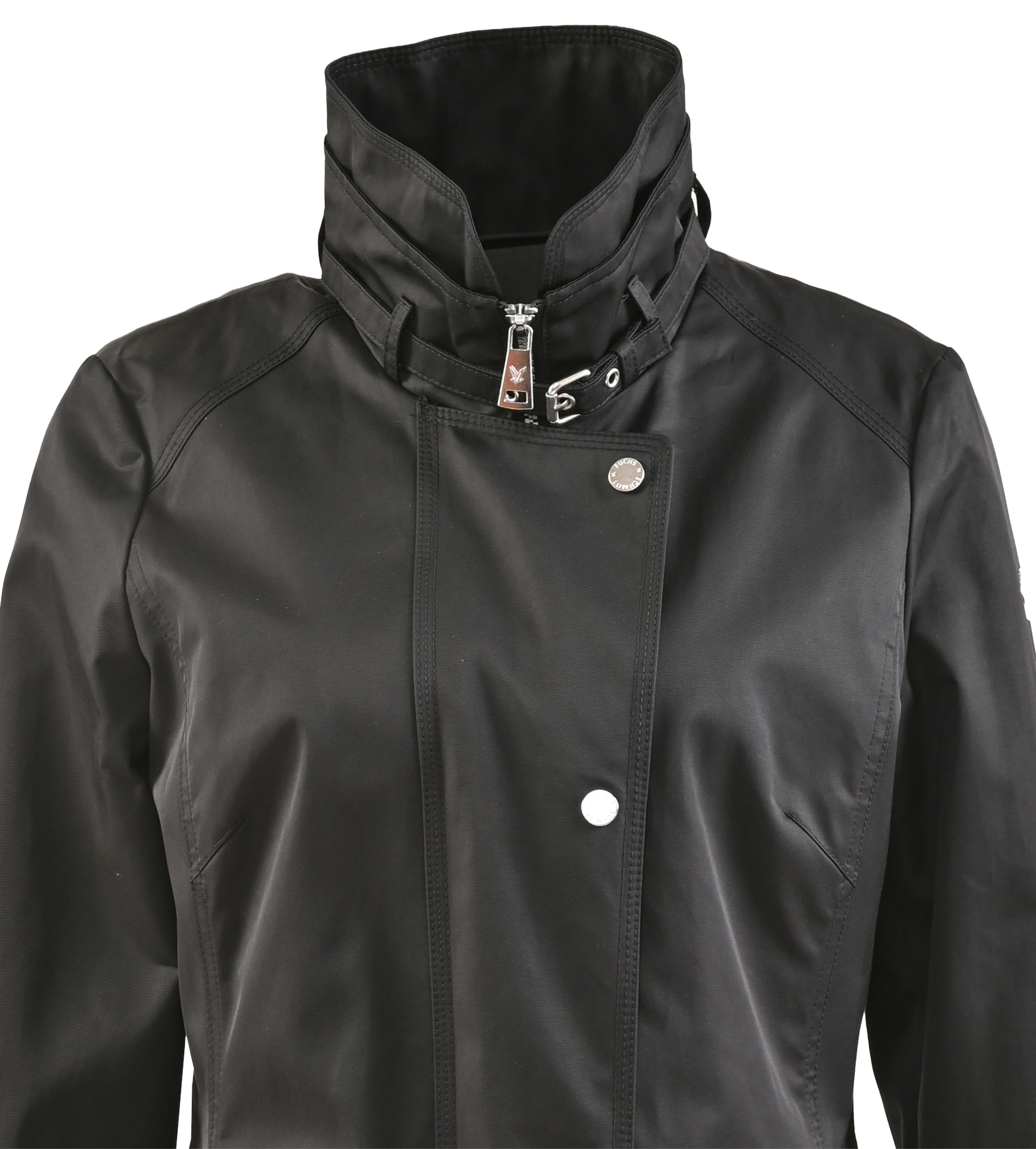 Fuchs Schmitt Langjacke ohne Kapuze mit hohem Stehkragen