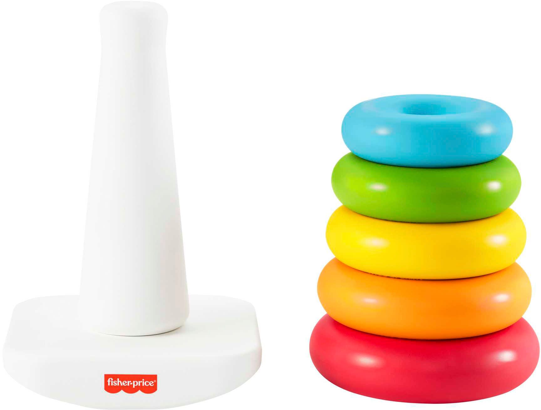 Fisher-Price® Stapelspielzeug »Eco Farbring Pyramide«