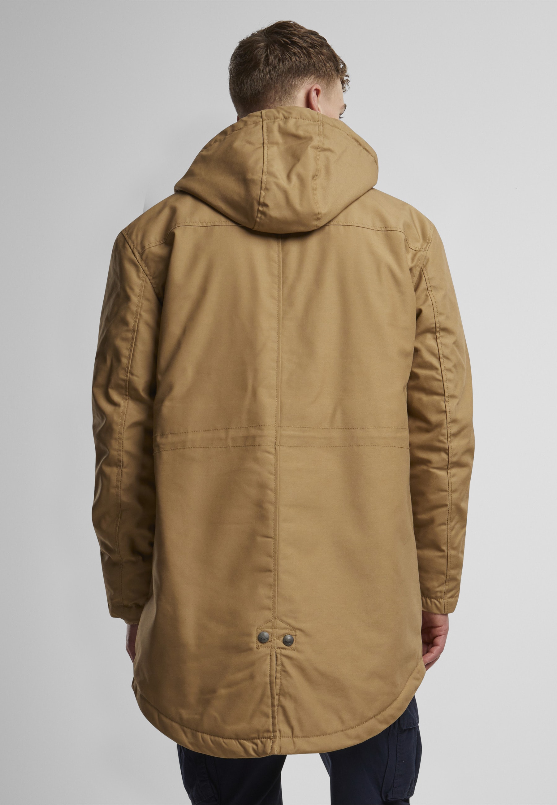 Brandit Winterjacke »Brandit Herren Marsh Lake Parka« 1 Stk. tlg. mit Kapuze