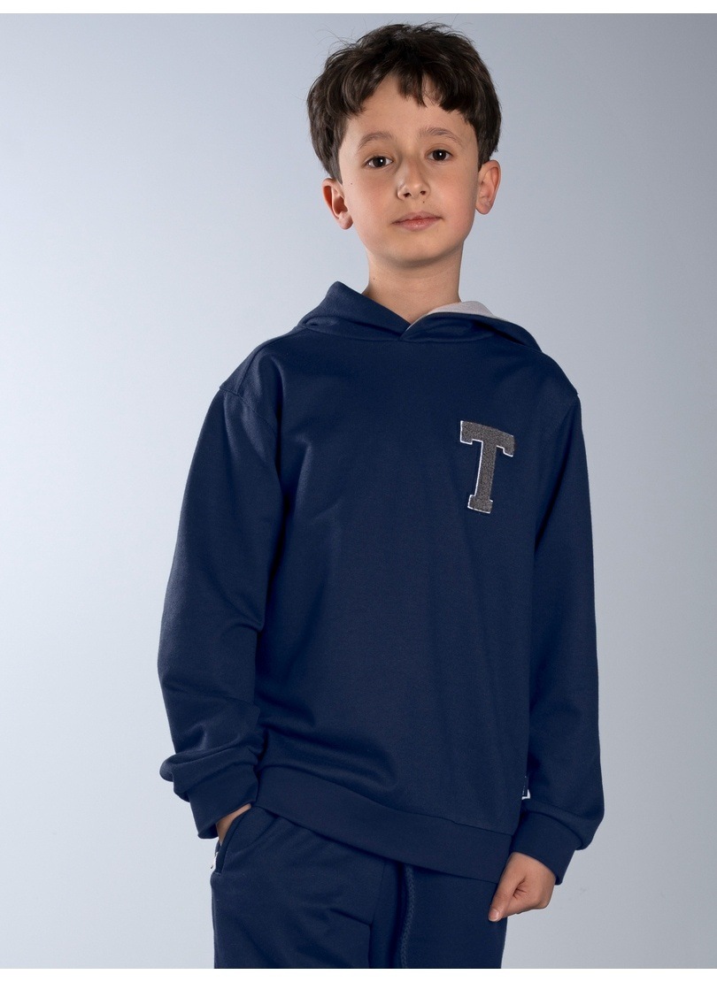 Trigema Kapuzensweatshirt »TRIGEMA Hoodie mit trigema Moos-Patch«
