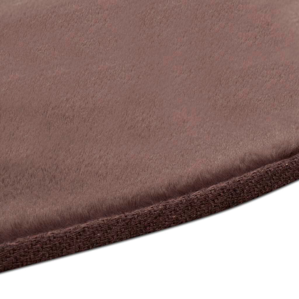 Carpet City Hochflor-Teppich »TOPIA400«, rund, 21 mm Höhe, besonders weich und kuschelig durch Polyester, Uni-Farben