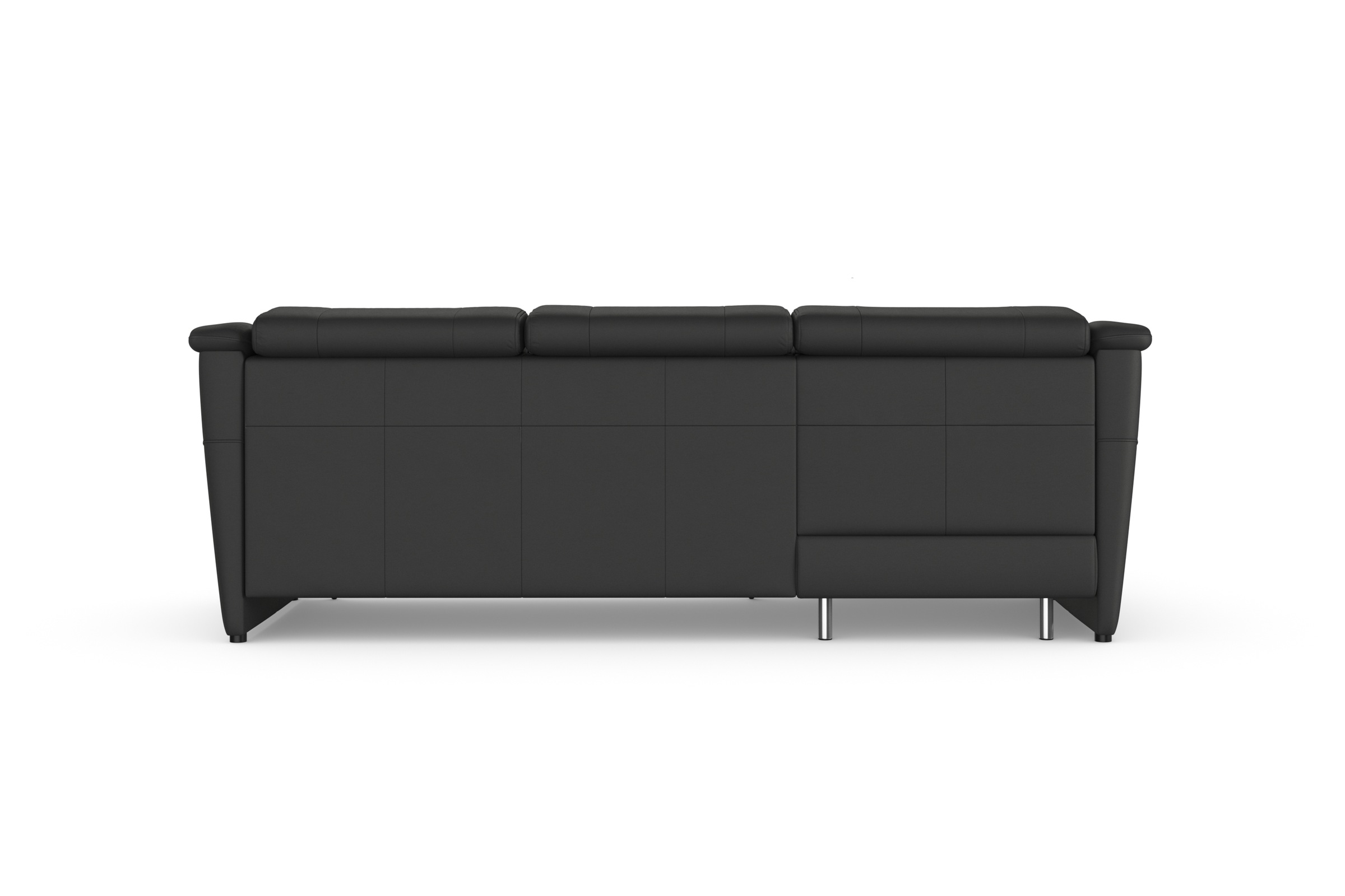SIT & MORE Freetown L-Form Corner Sofa Black 9