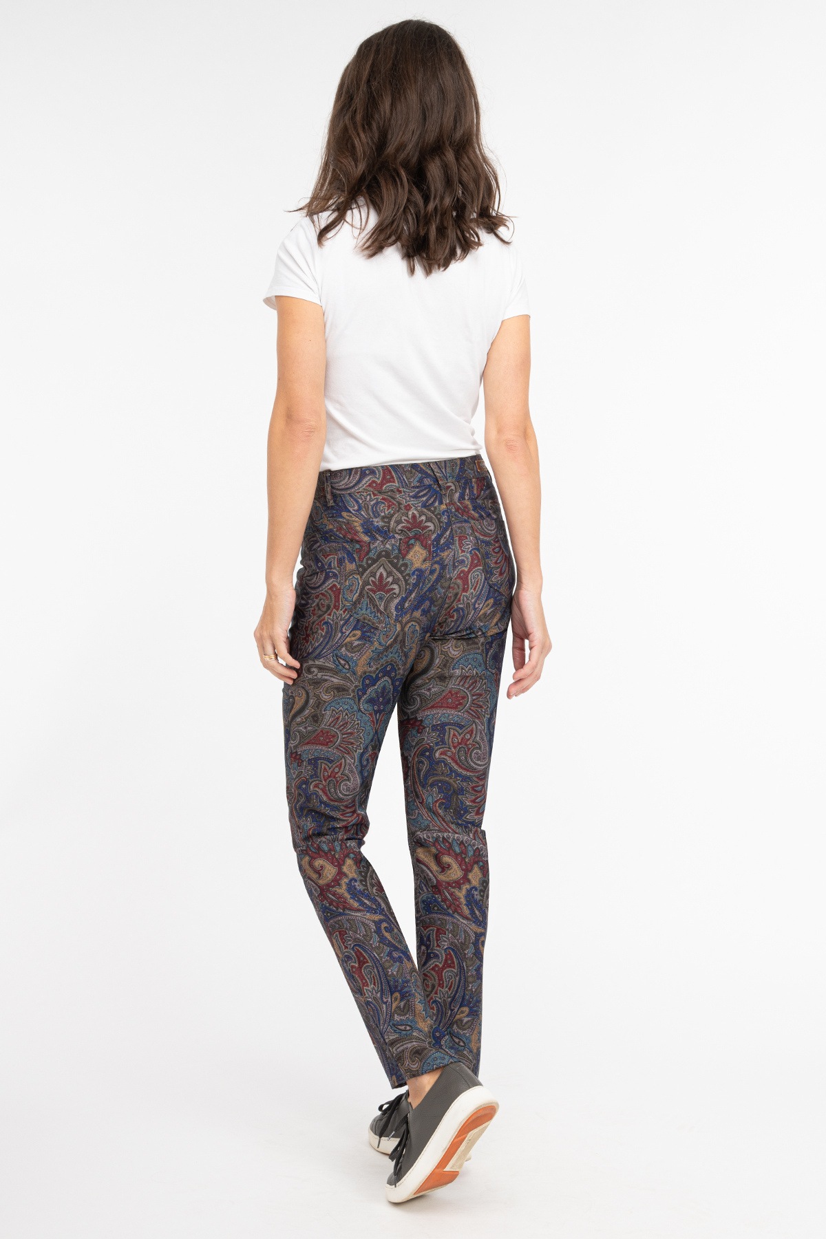 Recover Pants Stoffhose »Hose mit Paisleydruck«, mit wunderschönem Paisleydruck
