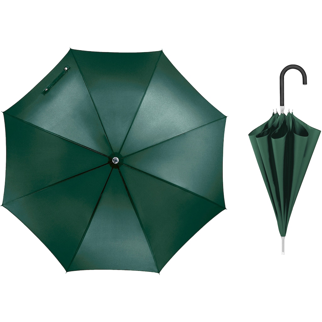 EuroSCHIRM® Stockregenschirm »Kompliment dunkelgrün«