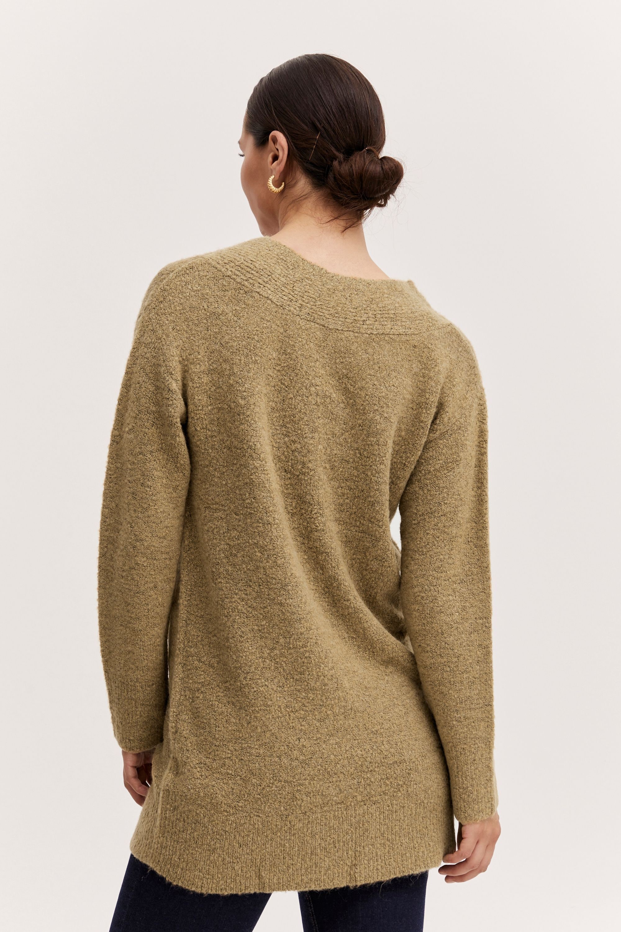 b.young Strickfleece-Pullover »Strickpullover BYMirelle«